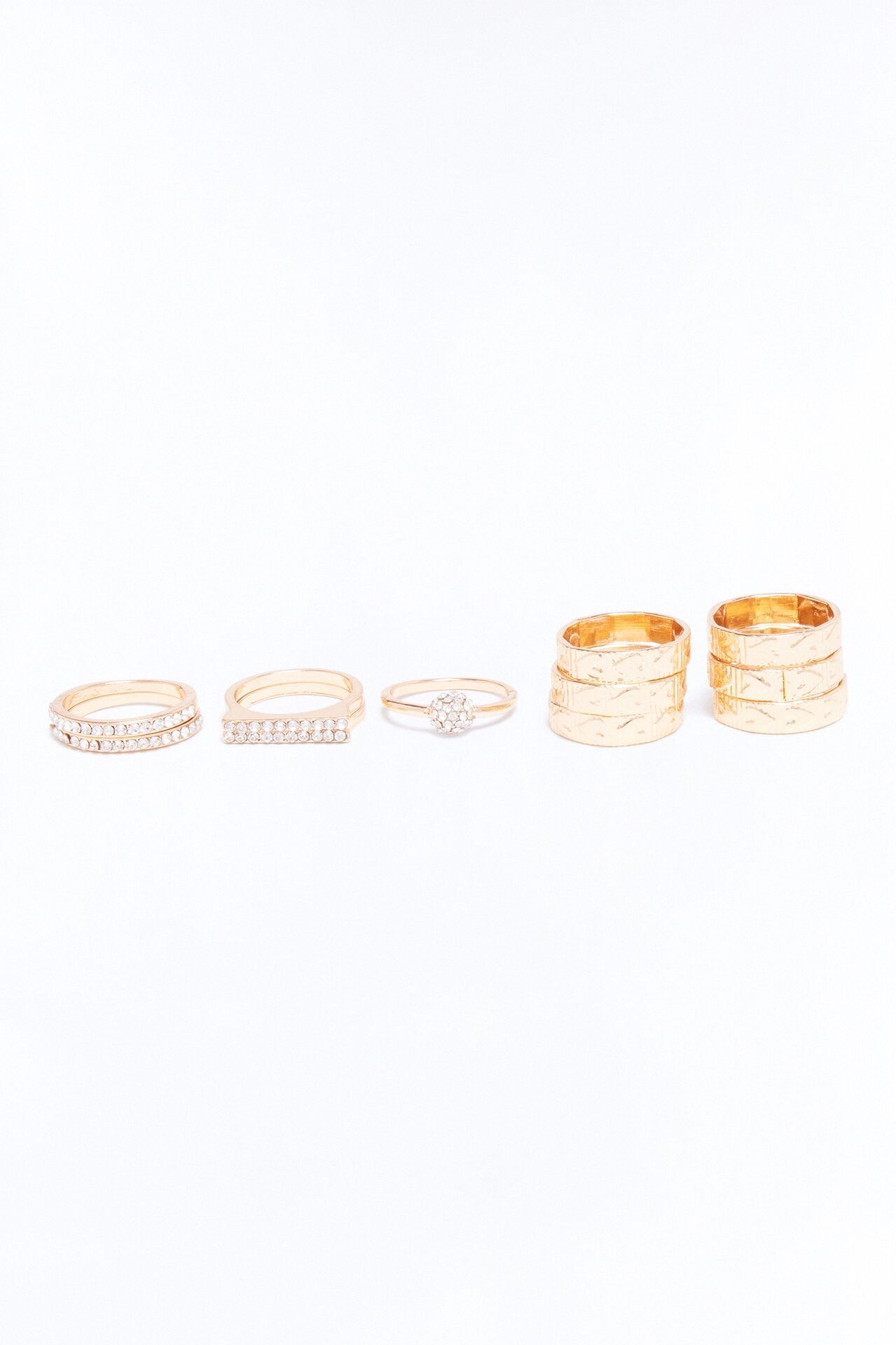 Love And Blessings 11 Piece Ring Set - Gold