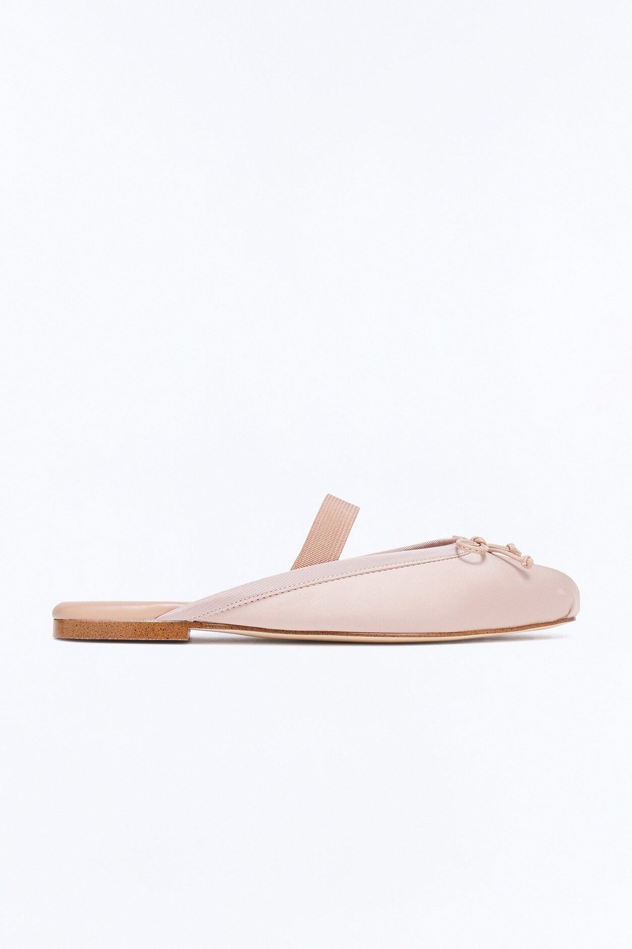 Steve Madden Cutesy Satin Ballet Flats - Blush