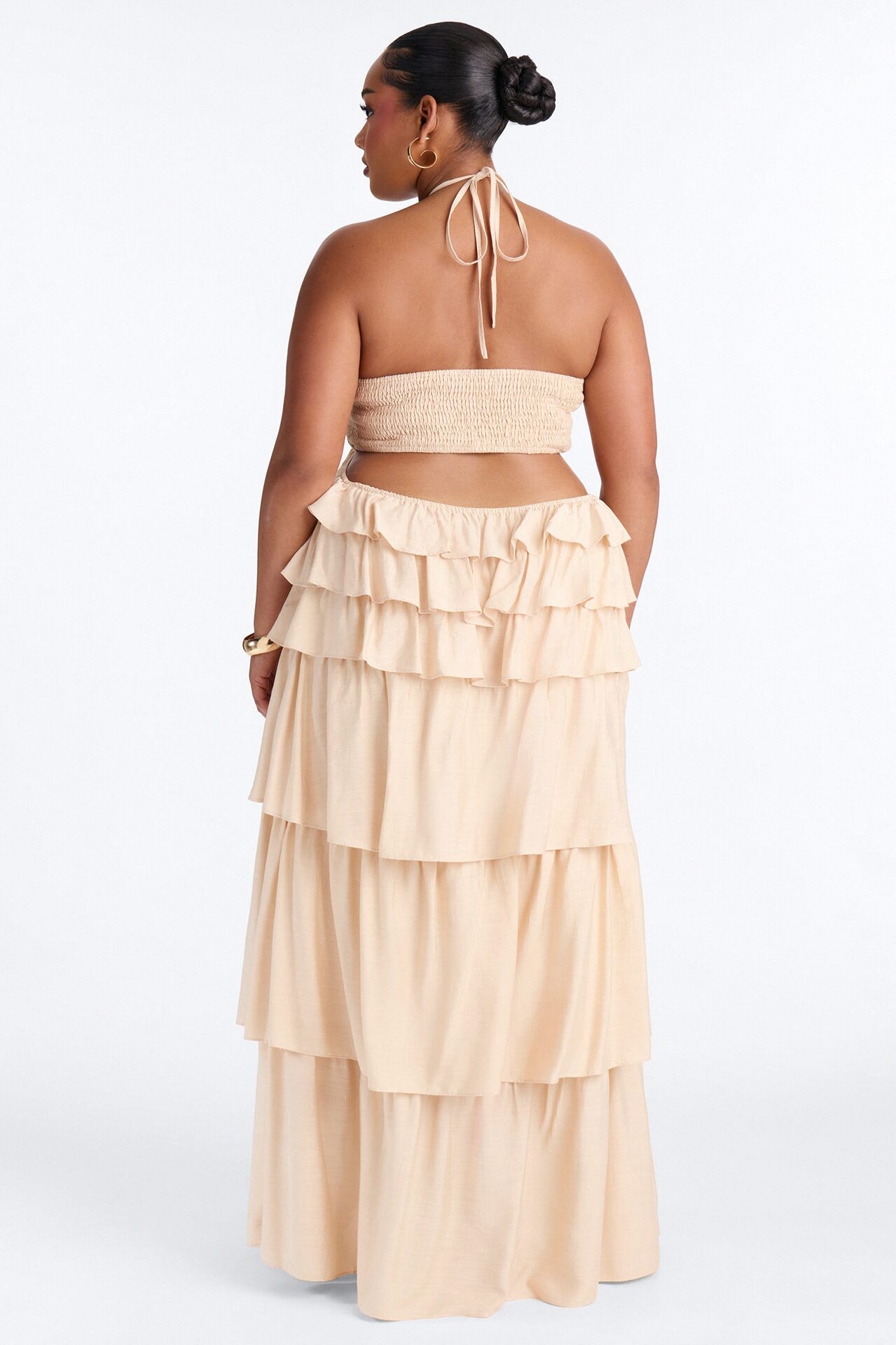 Chic Before Noon Maxi Dress - Oatmeal
