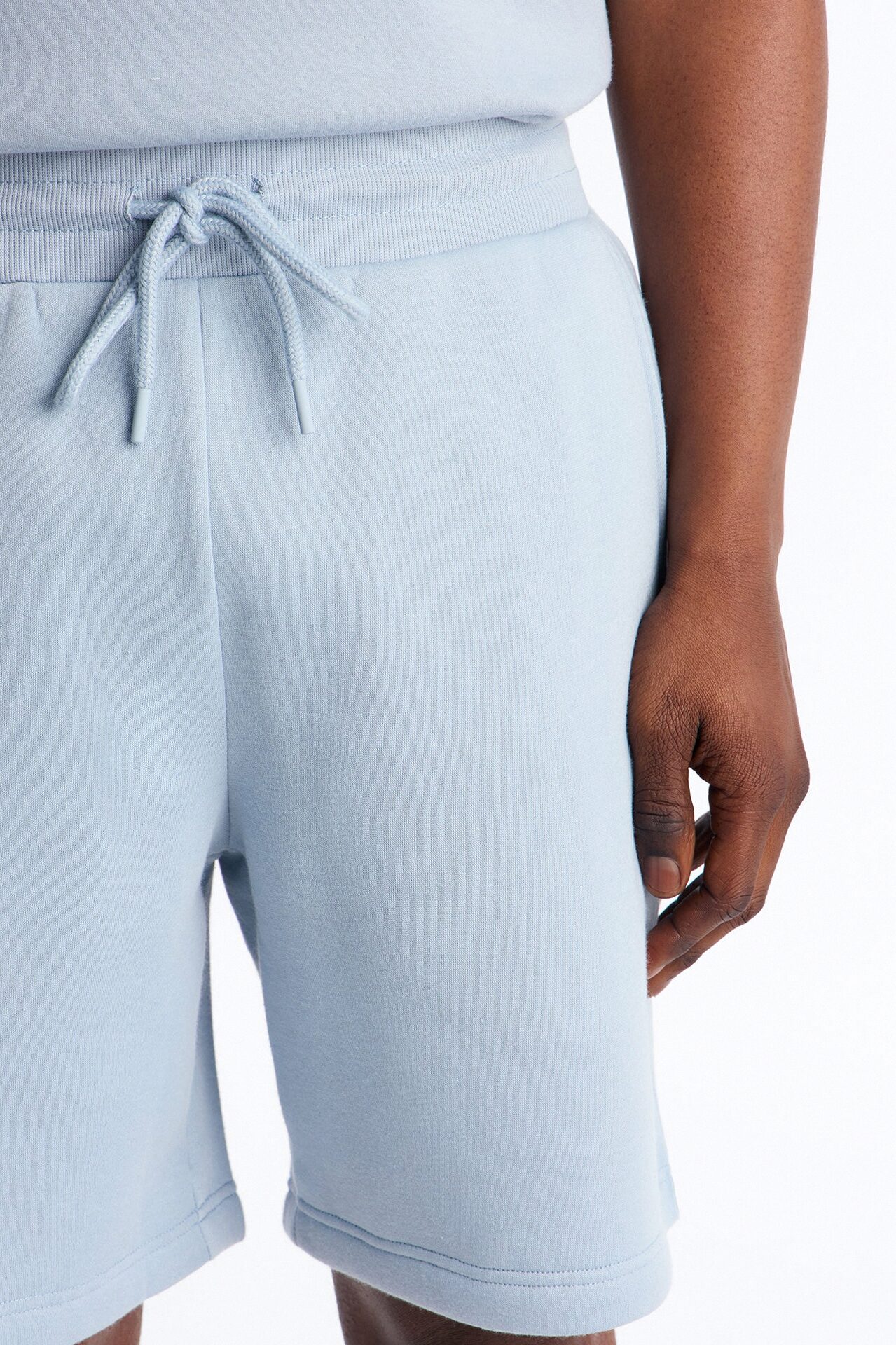 Tyson Sweatshort - Slate Blue