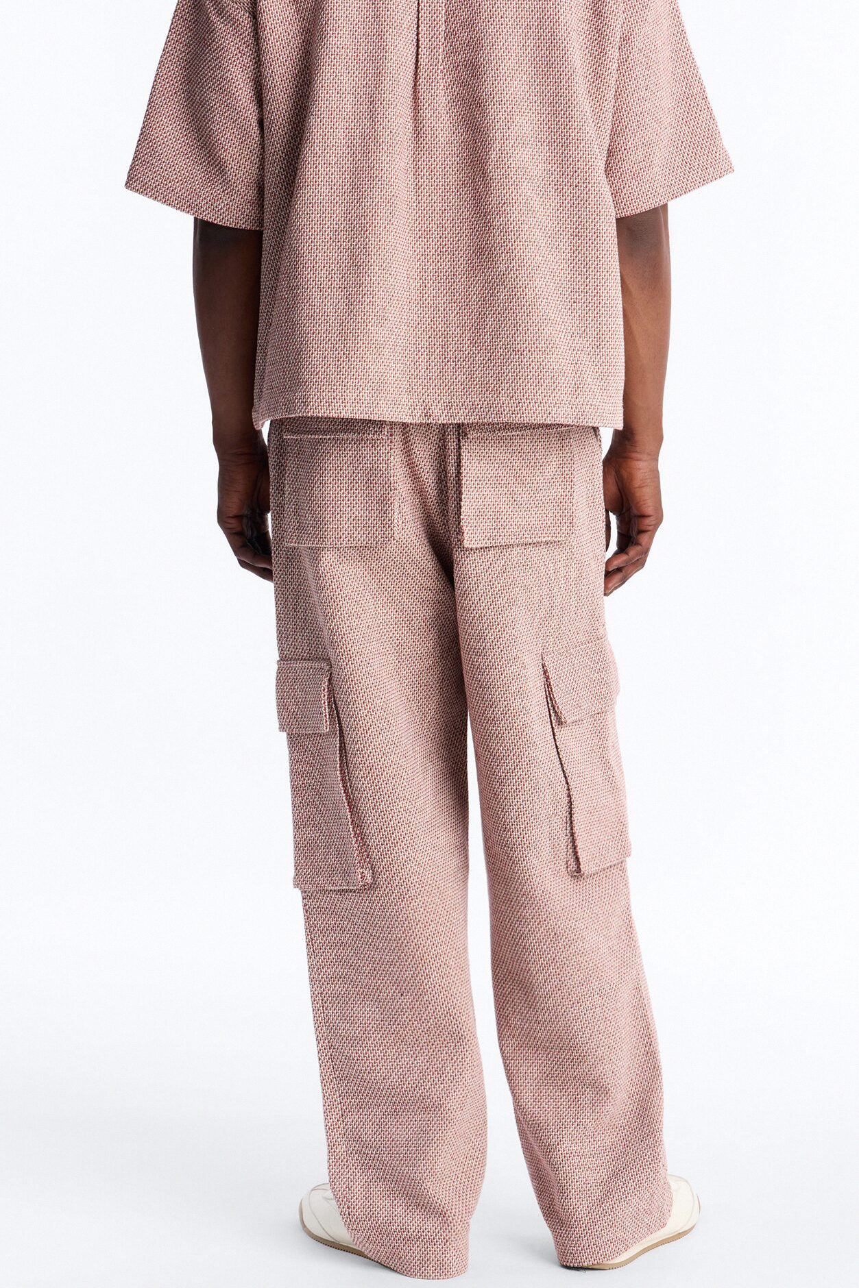 Baggy Garrison Cargo Pant - Red/combo
