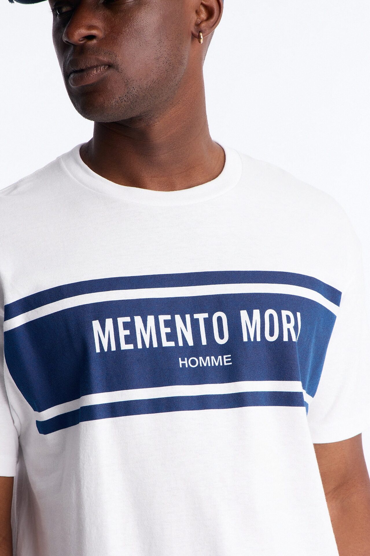 Memento Mori Oversized Short Sleeve Tee - White