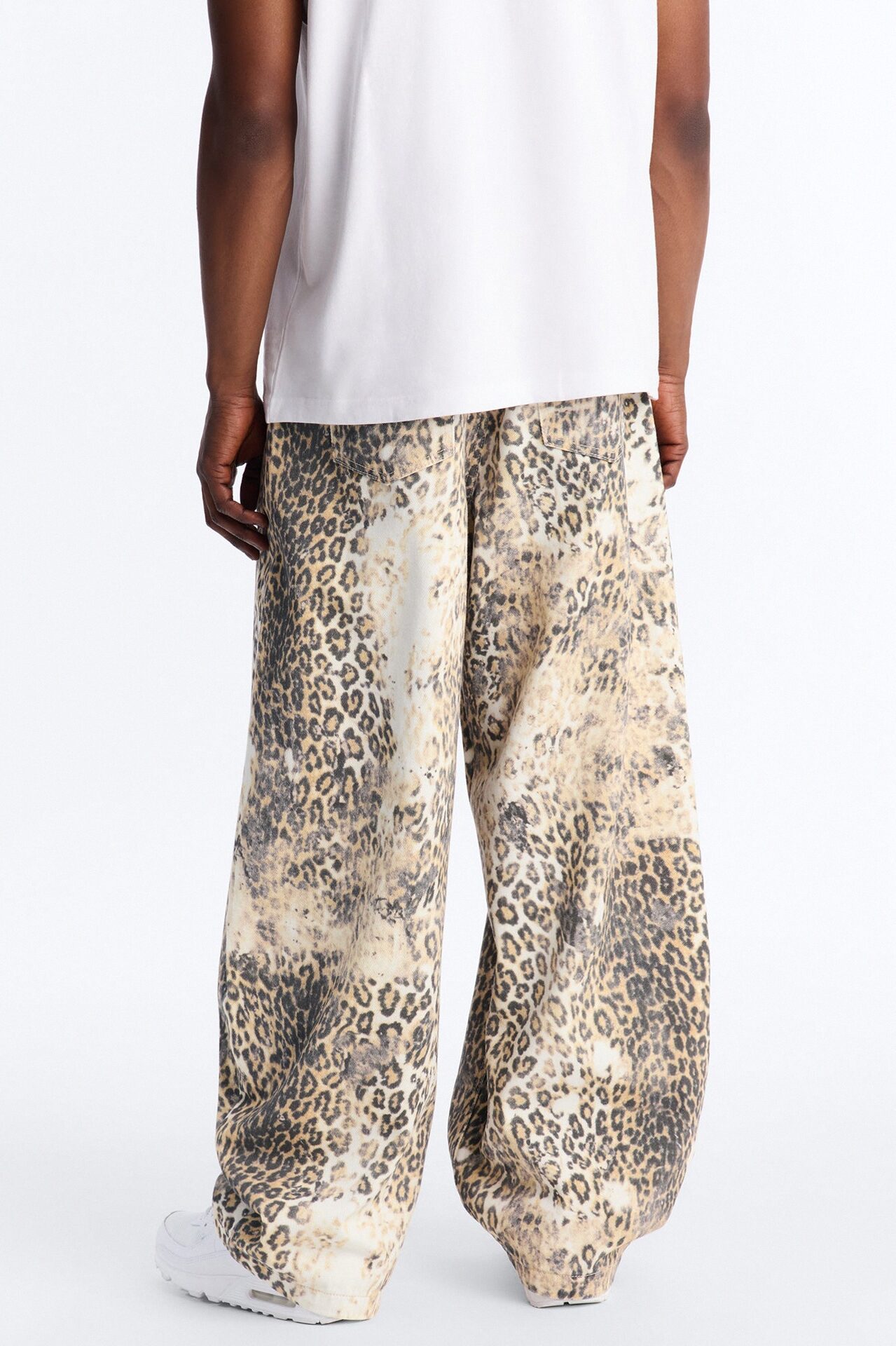 Soho Barrel Jean - Leopard