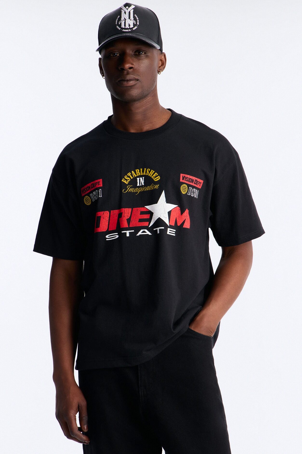 Dream State Racing Short Sleeve Tee - Black