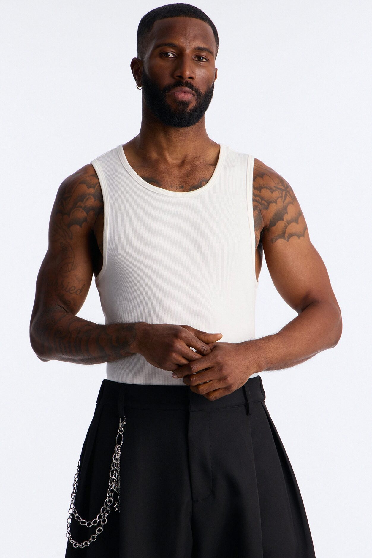Navigate The Seas Layered Pant Chain - Silver