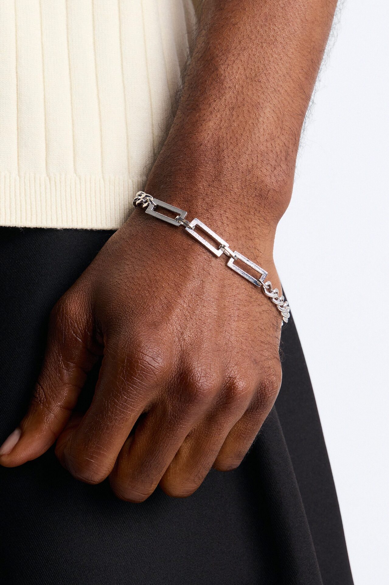 Going Solo Chain Link Bracelet - Silver