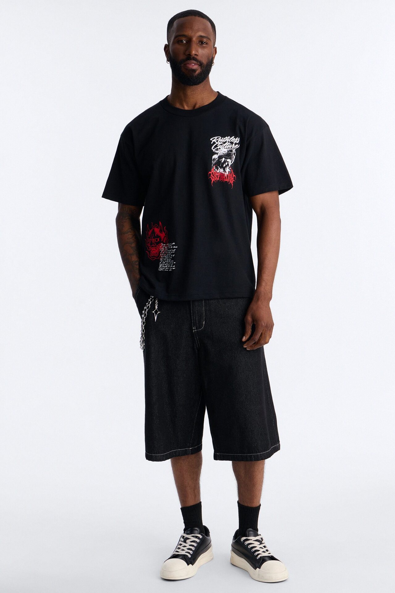 Ruthless Culture Forever Boxy Short Sleeve Tee - Black