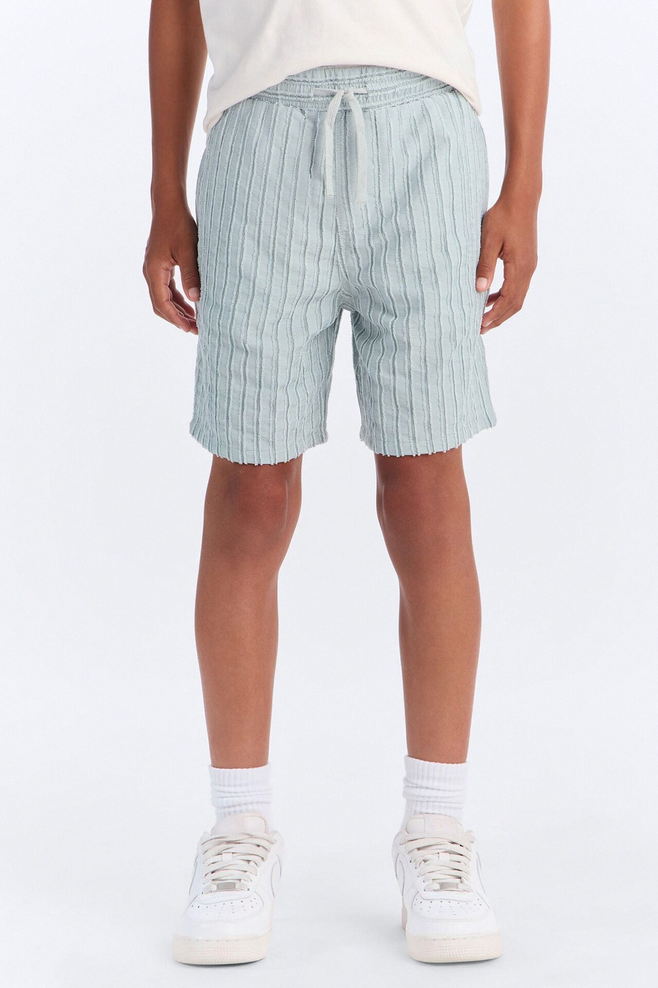 Mini Relaxed Aegean Pleat Short - Sage