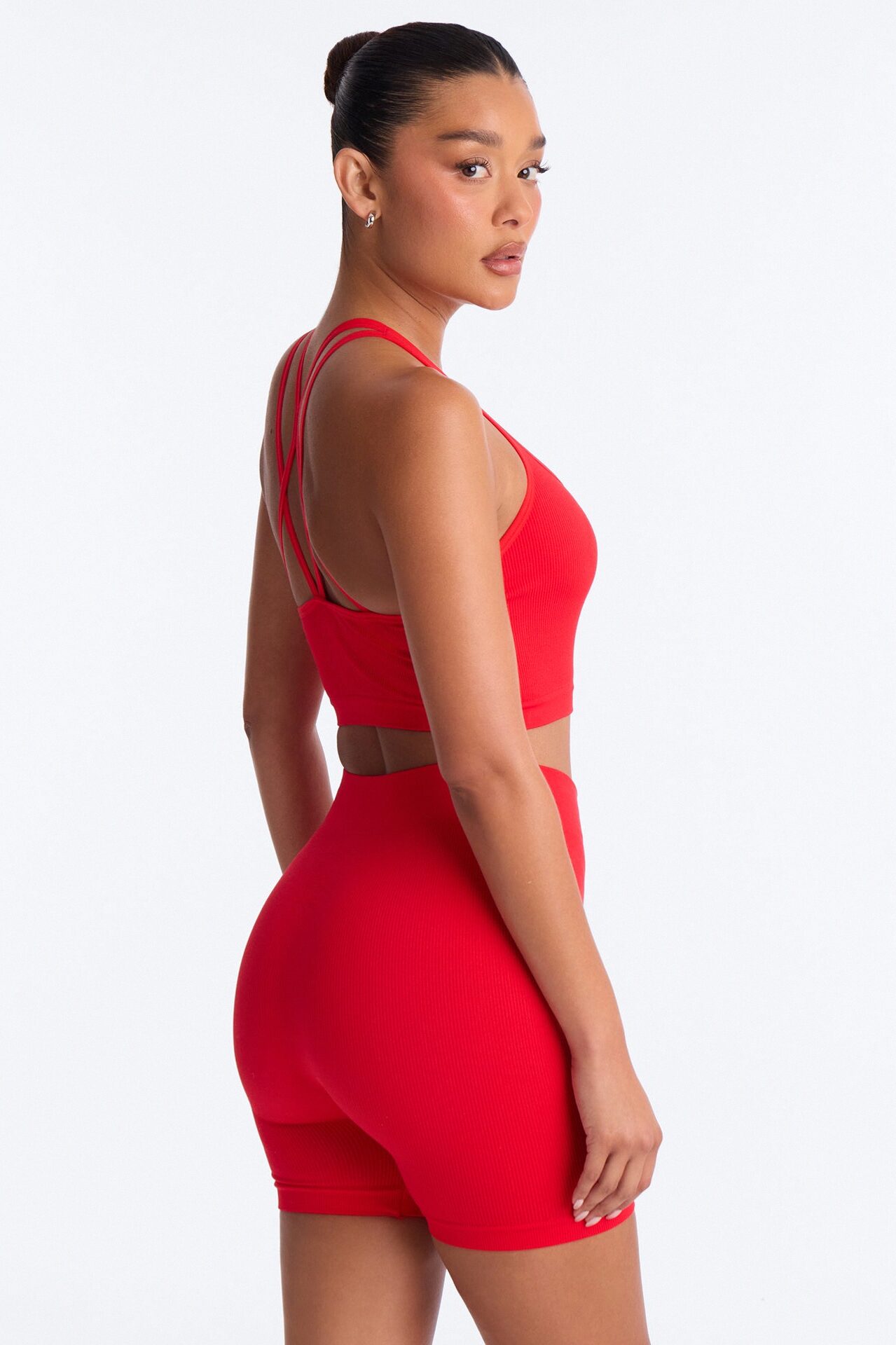 Avery Seamless Short Set - Red