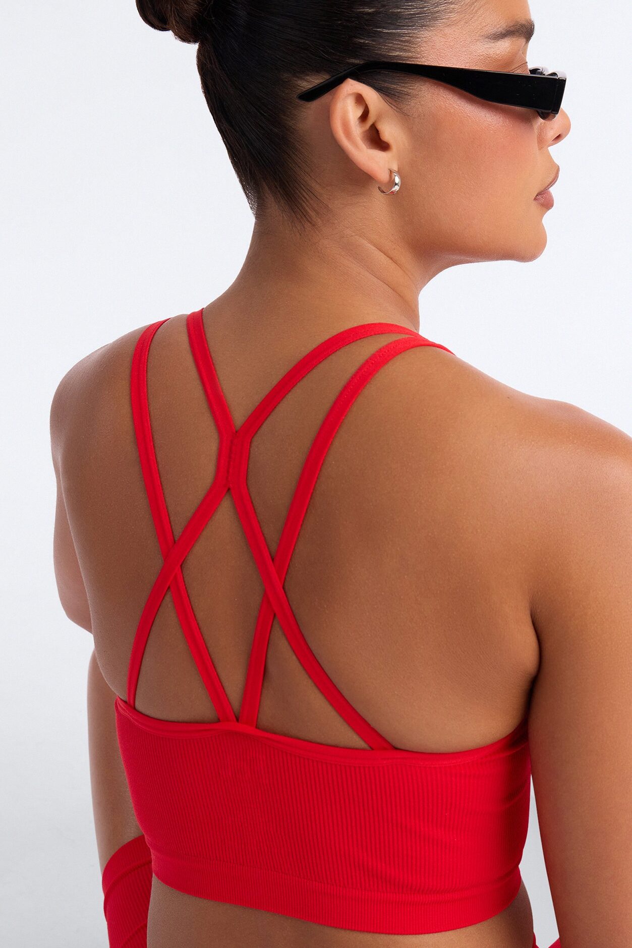 Avery Seamless Short Set - Red