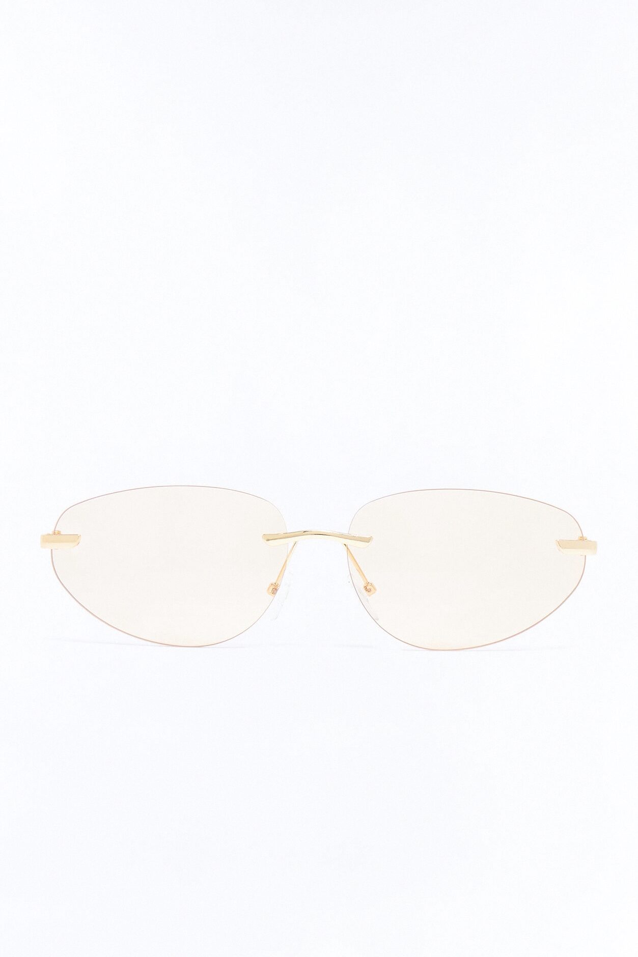 Regaining Power Sunglasses - Gold/Pink