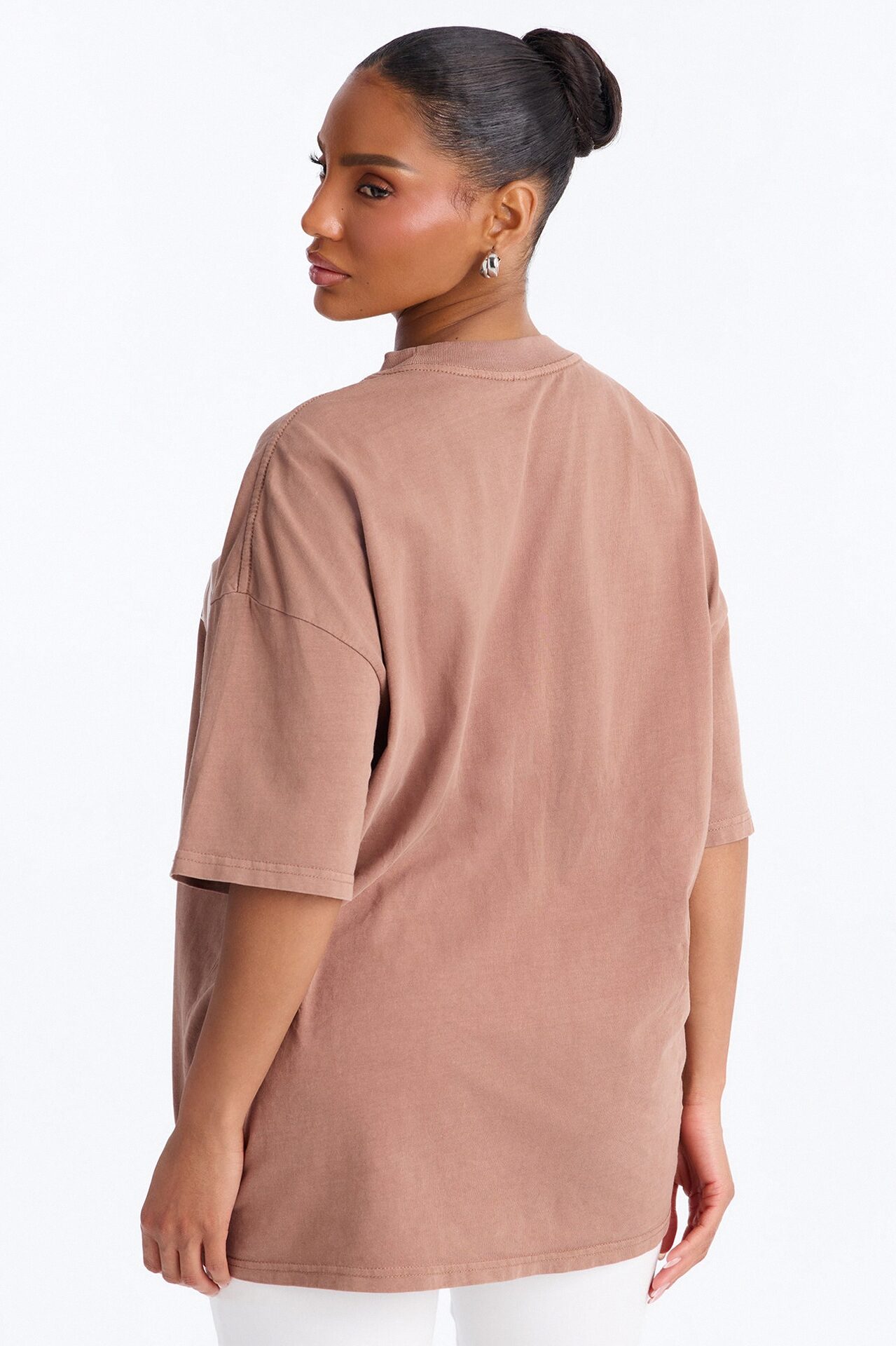God's Plan Not Mine Washed Tshirt - Brown