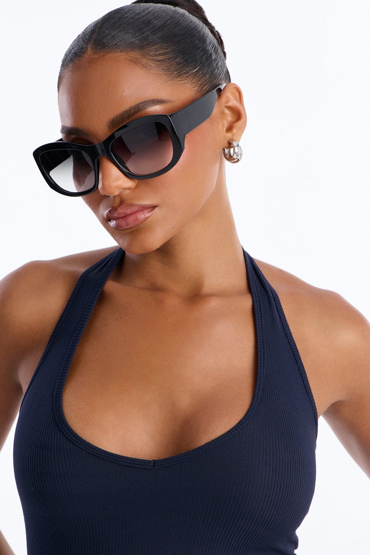 Lucky Girl Syndrome Sunglasses - Black