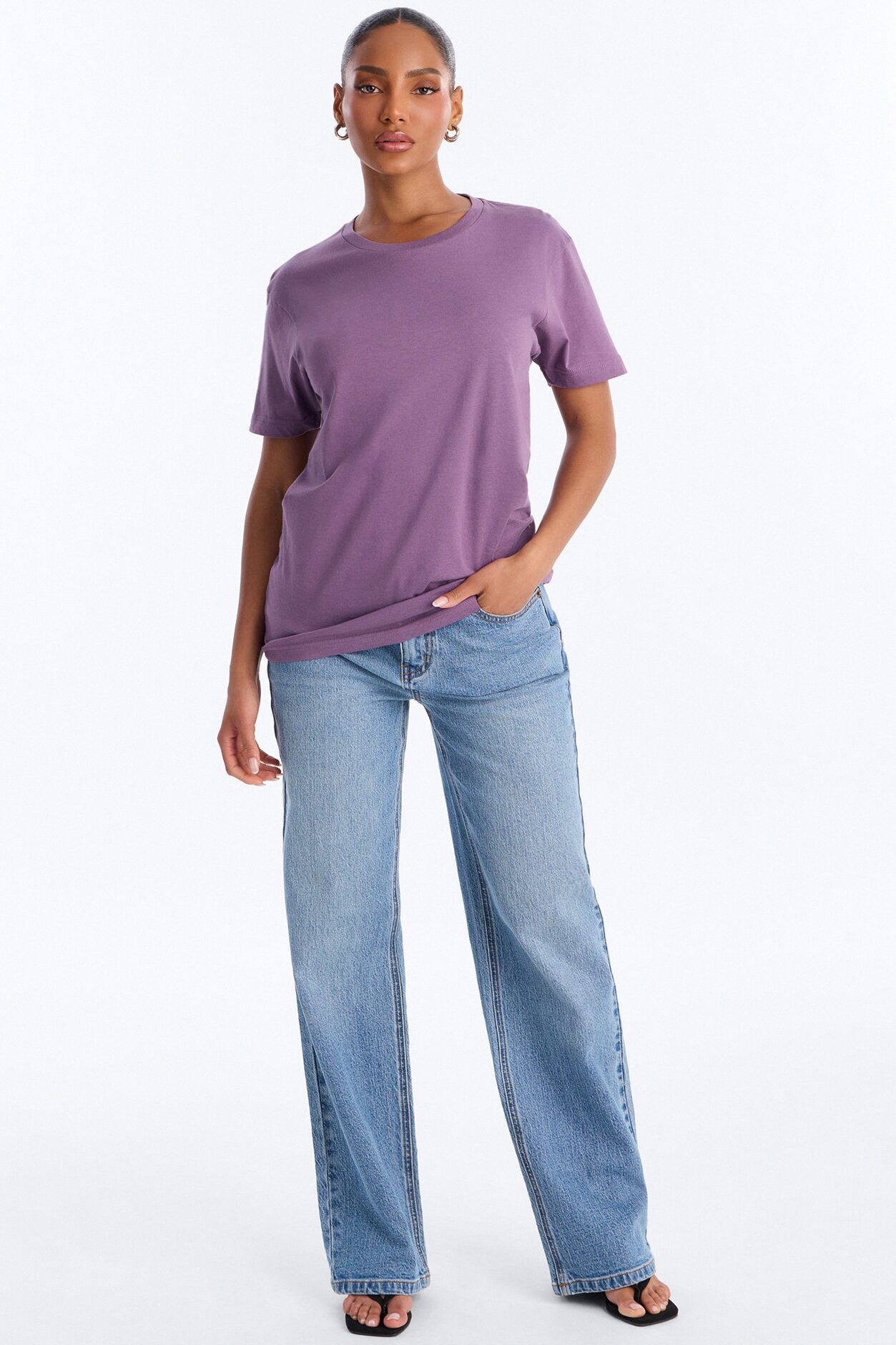 Most Essential Baby Tee - Purple