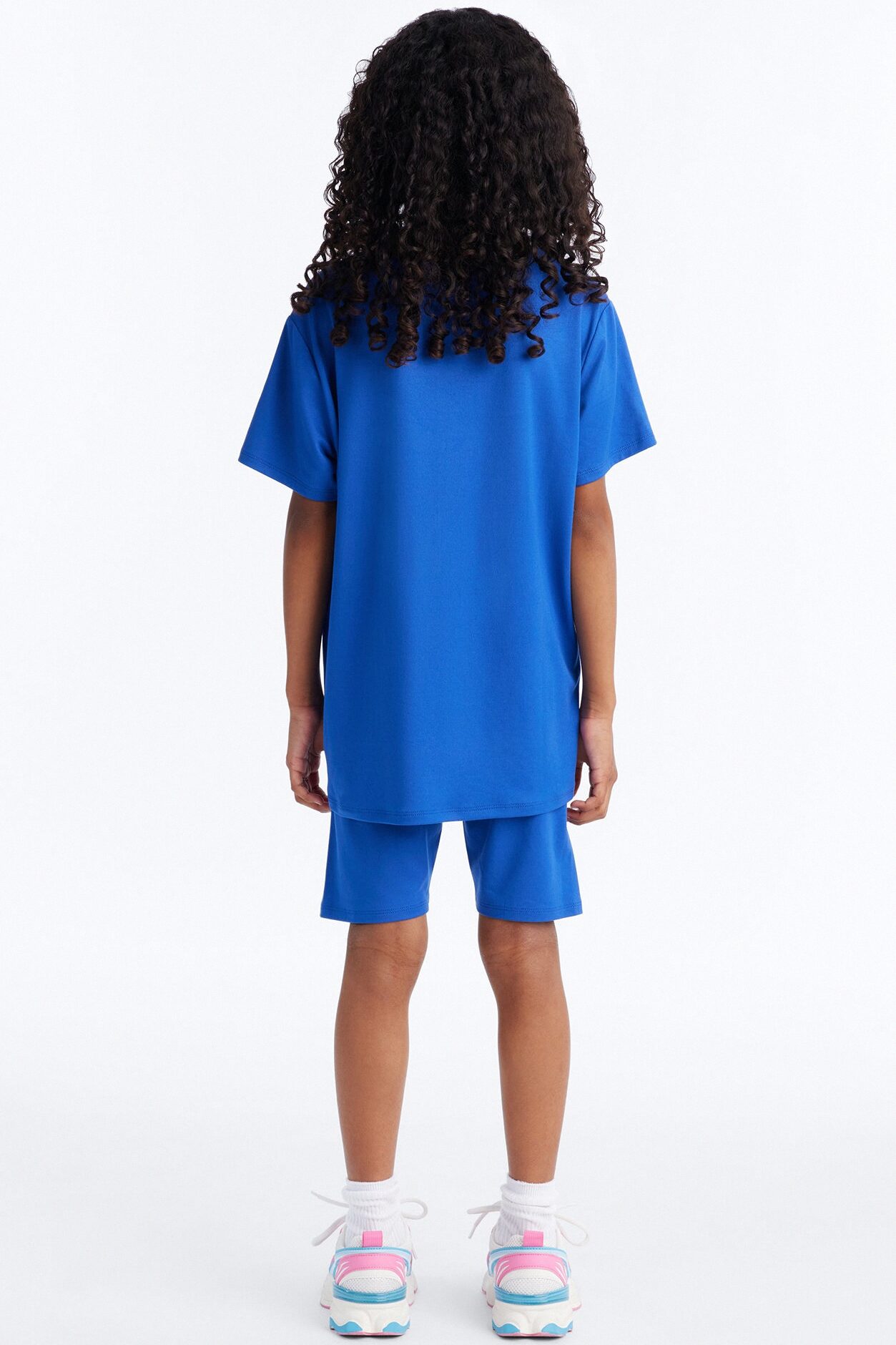 Mini Weekend Vibes Short Set - Royal