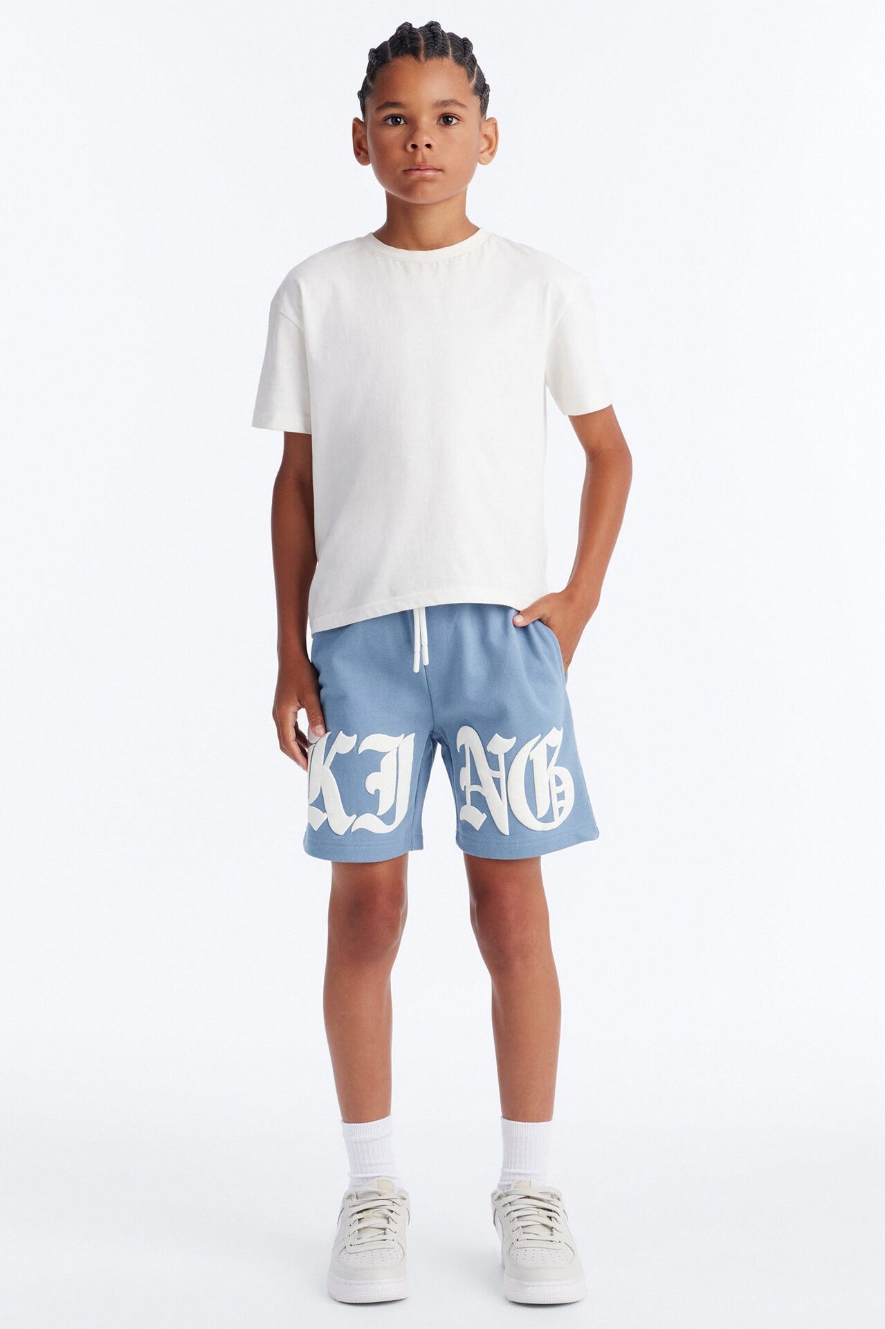 Mini King Things Shorts - Blue