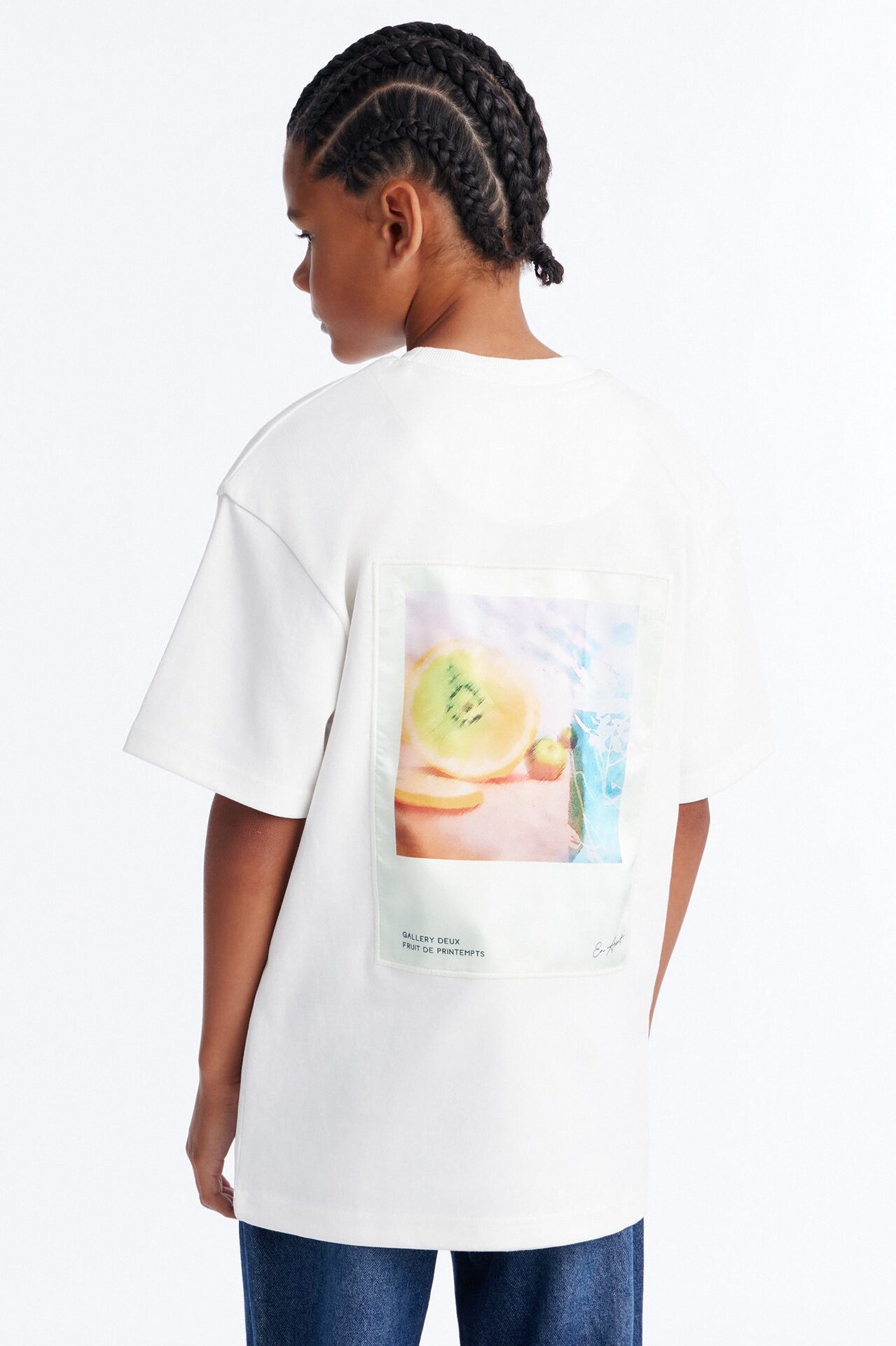 Mini Life Is So Simple Short Sleeve Tee - White