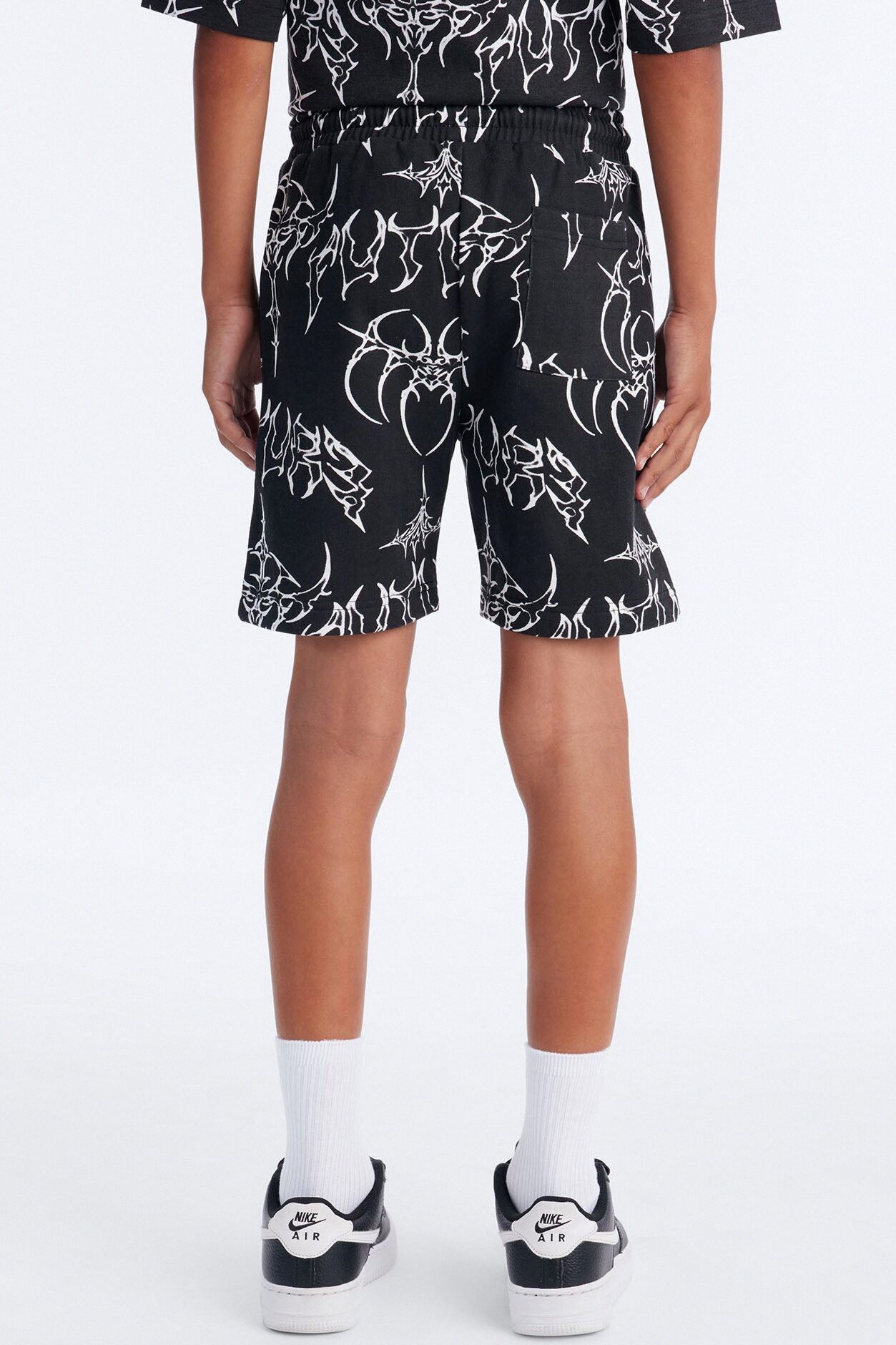 Mini Future Saint Shorts - Black