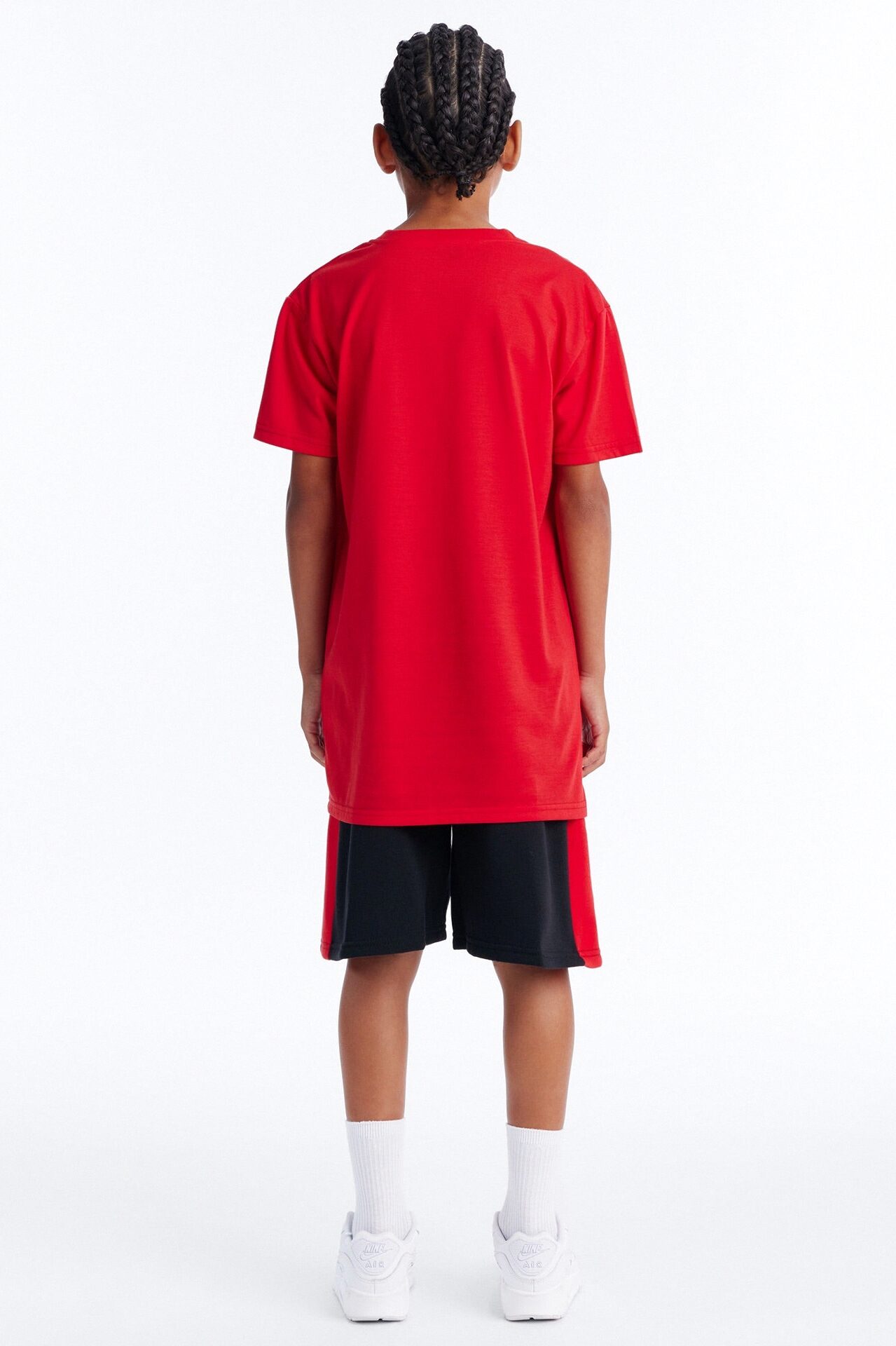 Mini Future GOAT Short Set - Red/Black
