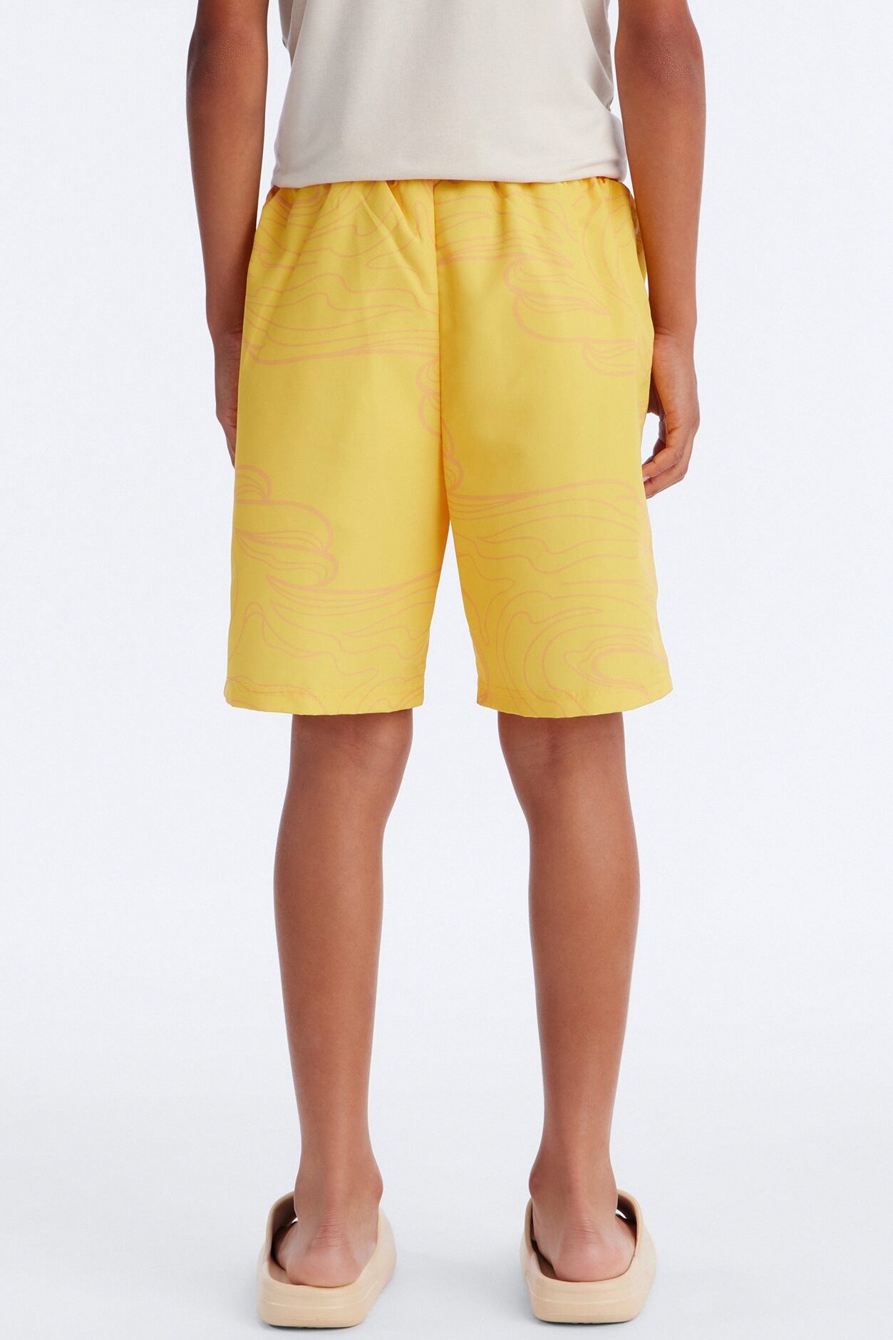 Mini Southpole Truth and Liberty Swim Trunk - Yellow