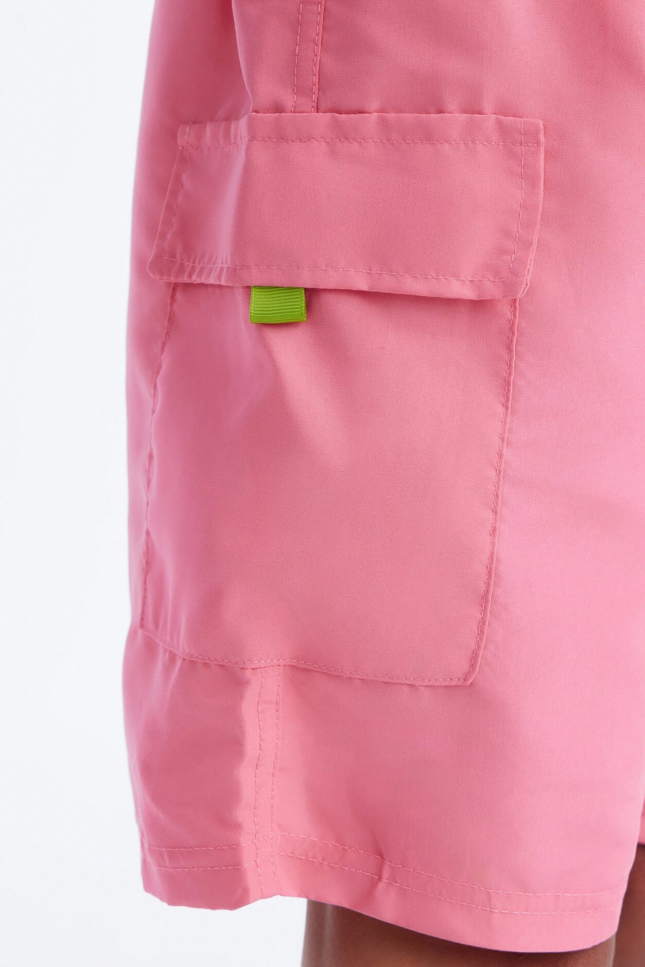Mini Southpole Faith Over Fear Swim Trunk - Pink