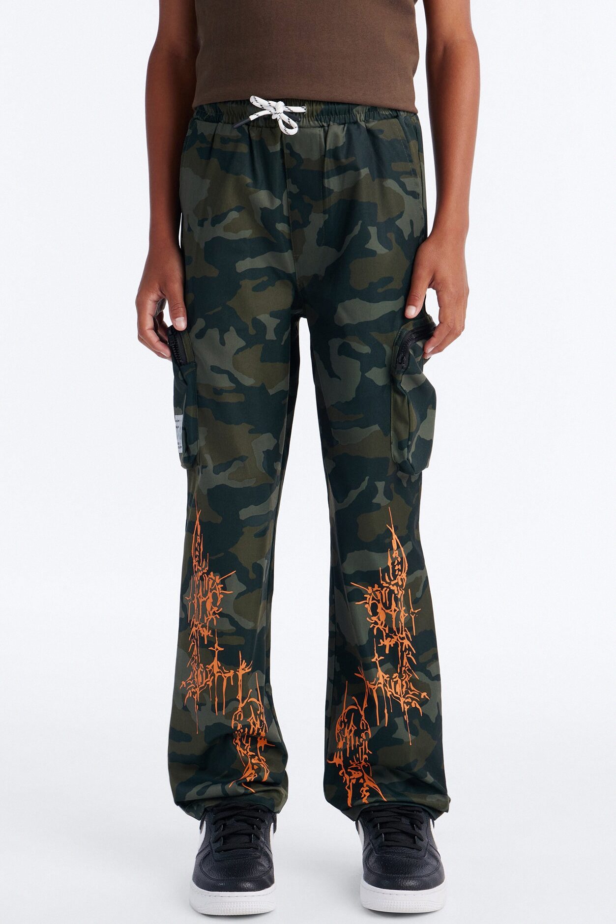 Mini Watch Me Cargo Pants - Camouflage