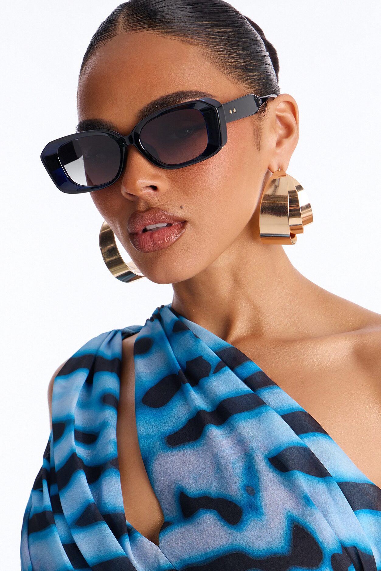 Filipe Frame Sunglasses - Navy