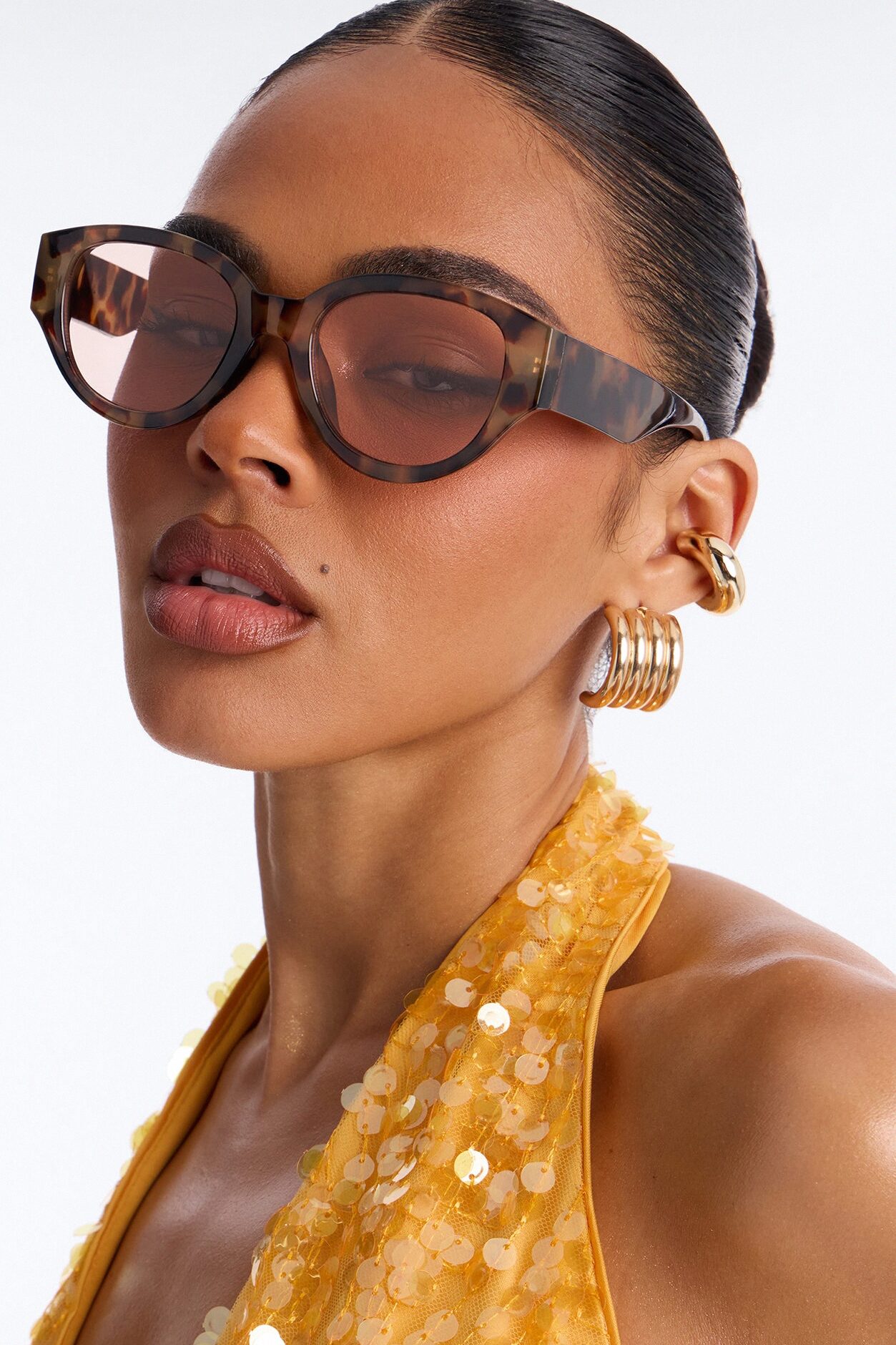Blush Beam Sunglasses - Tortoise