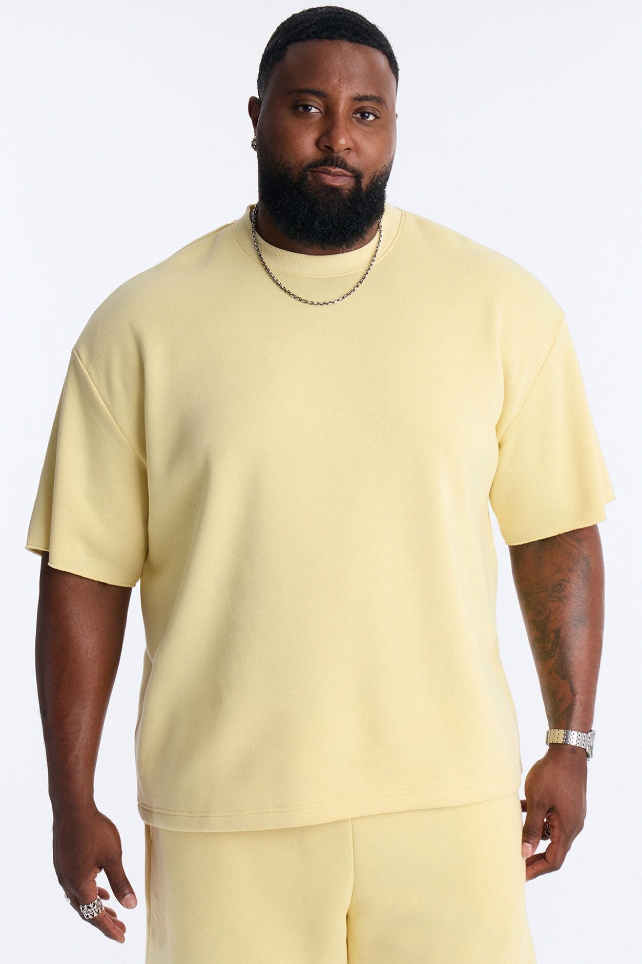 Tyson Short Sleeve Tee - Butter Yellow