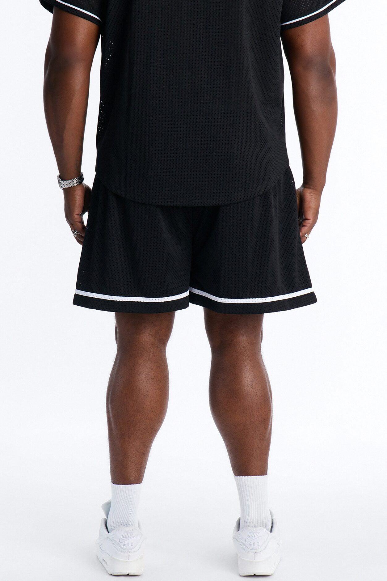 Coca Cola Patch Mesh Short - Black