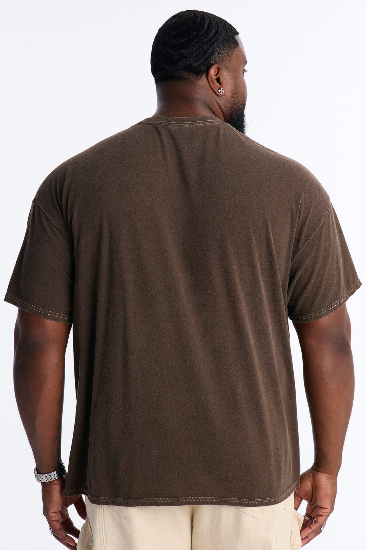 Hennything Is Possible Short Sleeve Crew Tee - Brown