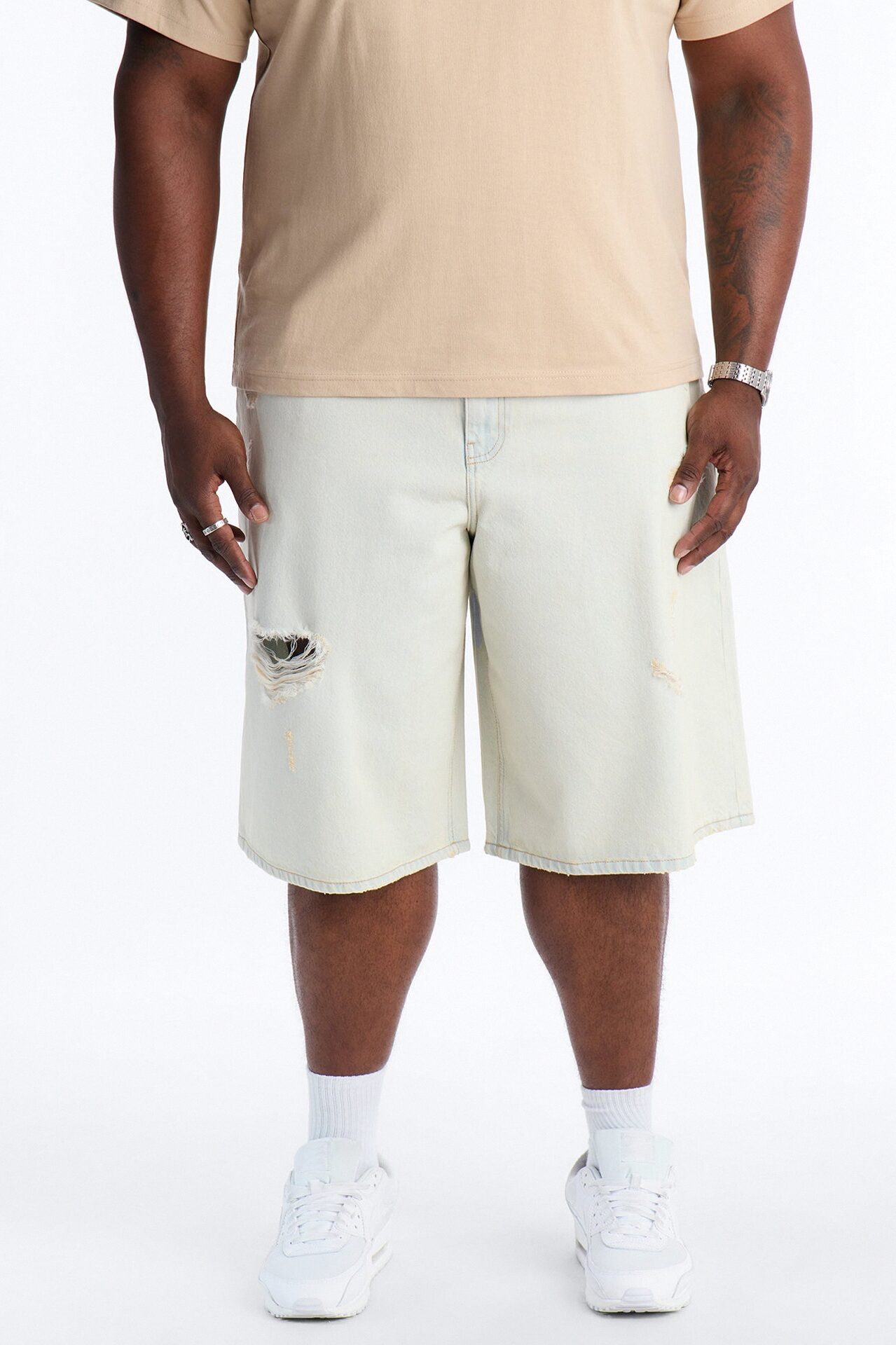 Baggy Arctic Denim Short - Light Wash