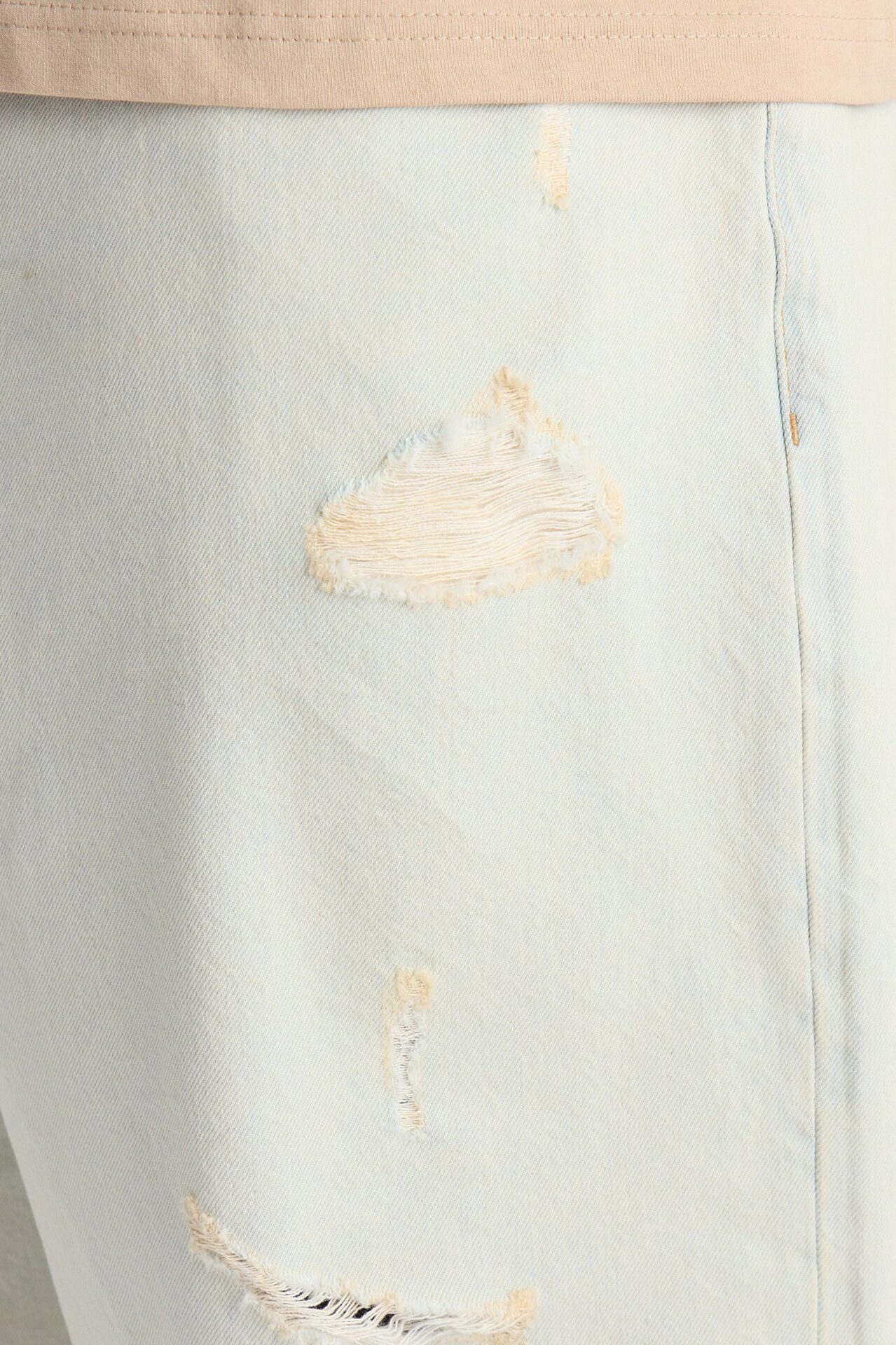 Baggy Arctic Denim Short - Light Wash