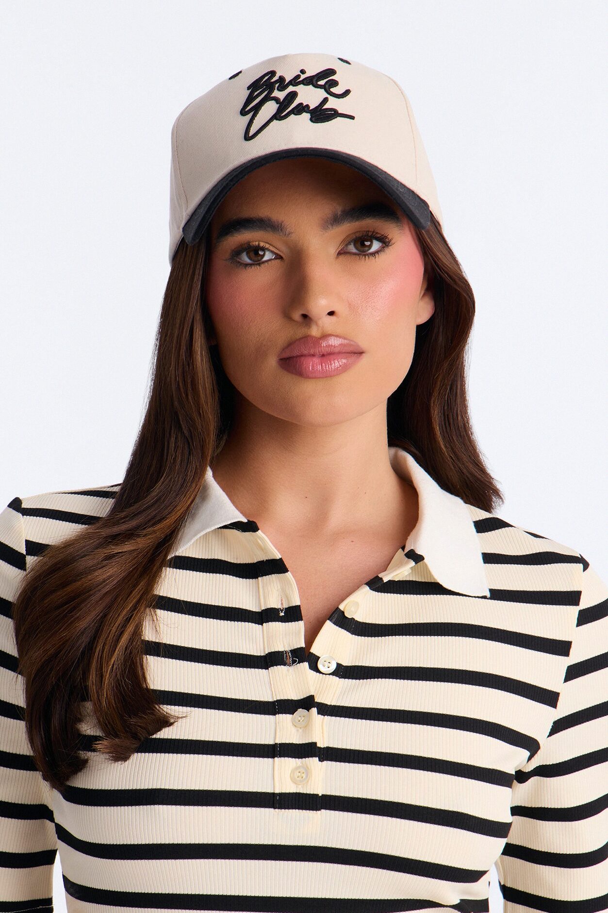 Bride Club Baseball Hat - Black/combo
