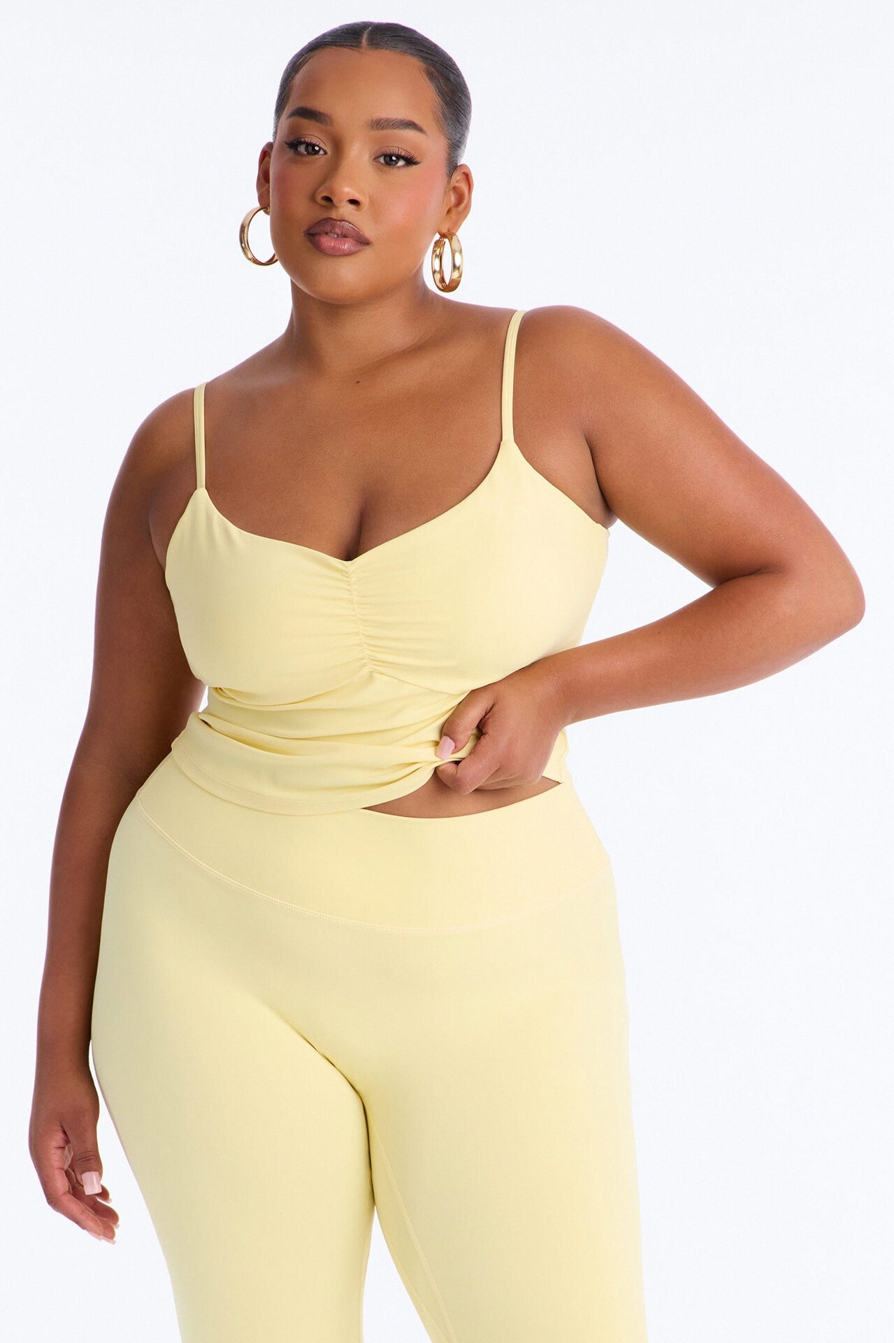 Natasha Active Legging Set - Yellow