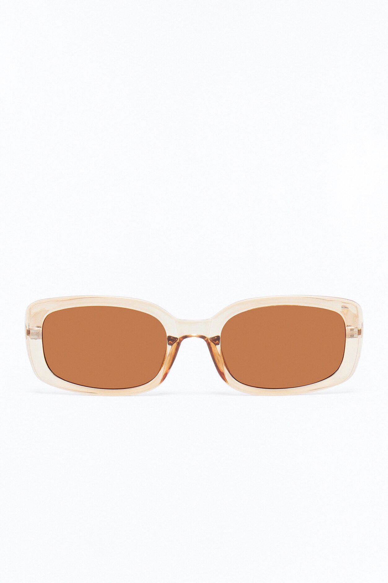 In Uniform Square Sunglasses - Brown