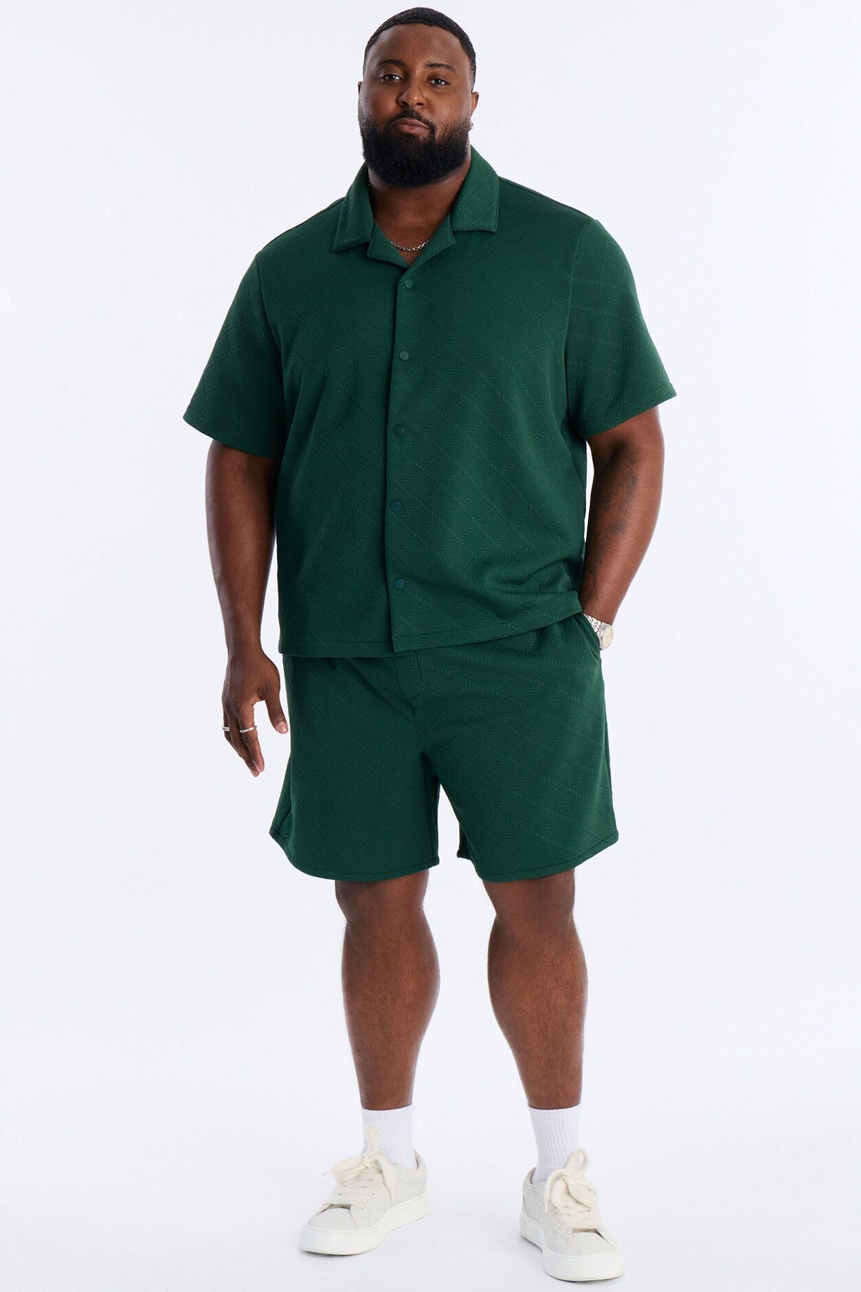 Duke Relaxed Short - Hunter Green