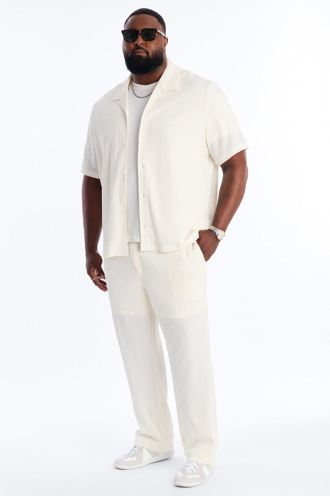 Straight Burton Pant - Off White