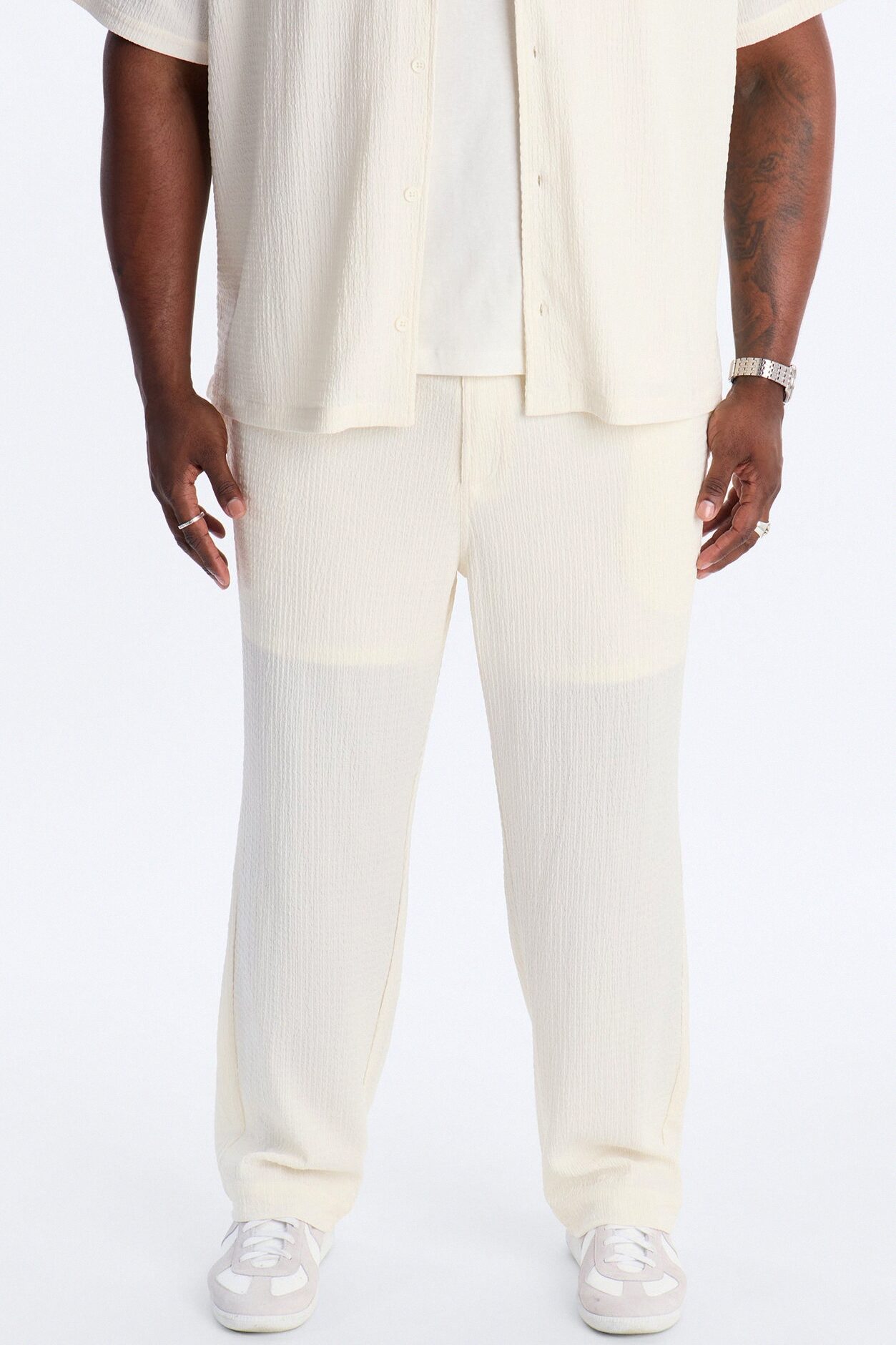 Straight Burton Pant - Off White