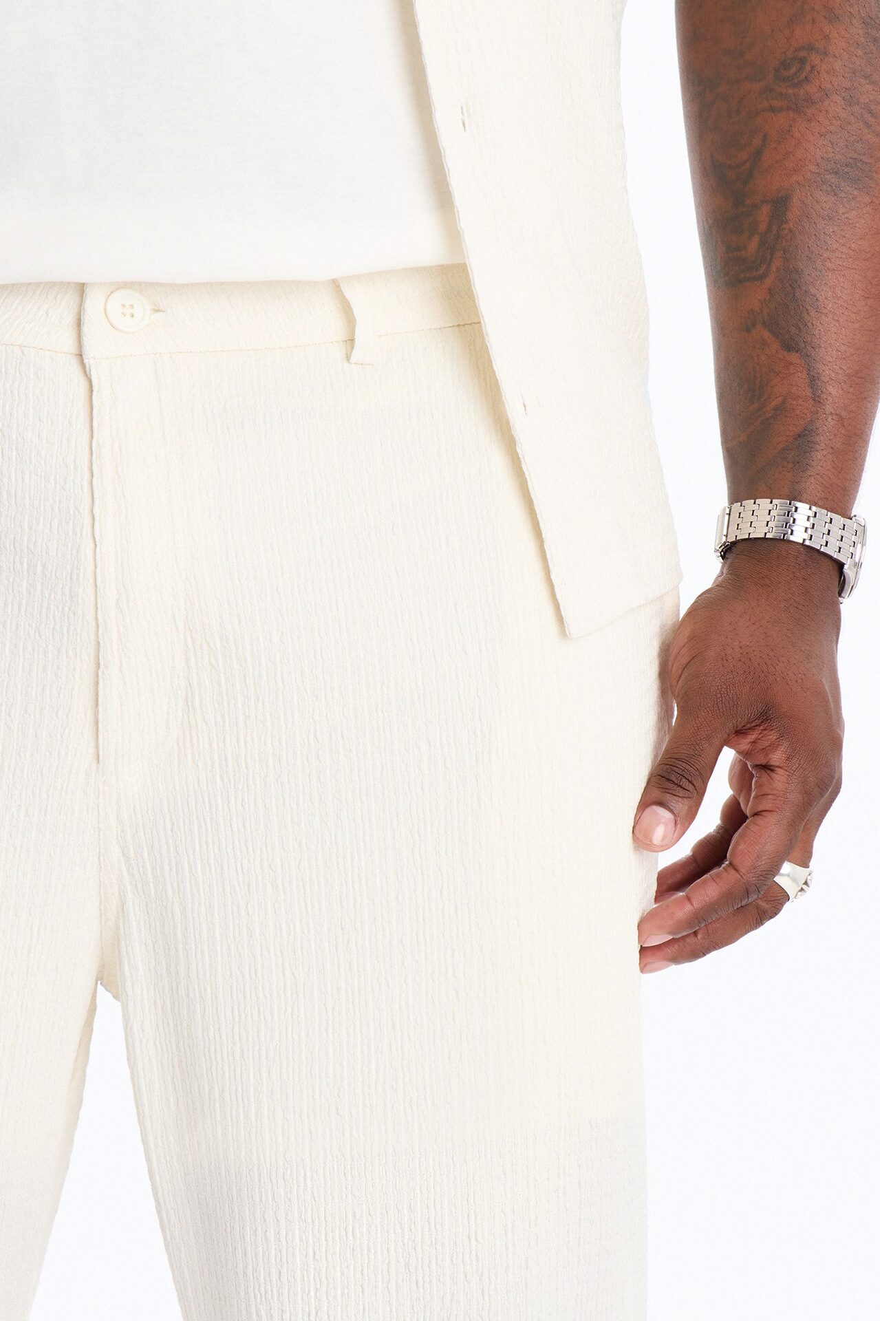 Straight Burton Pant - Off White
