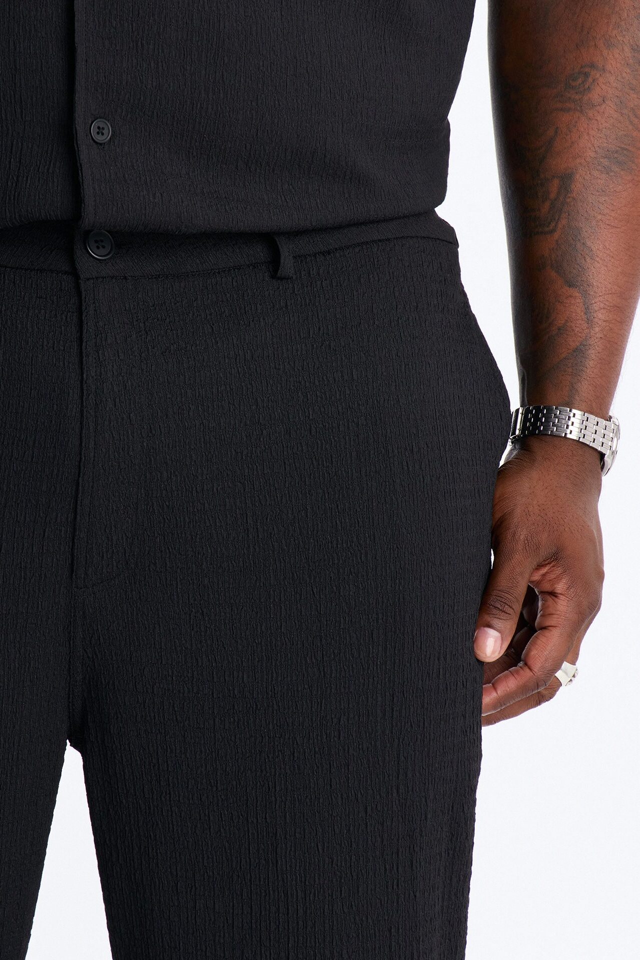 Straight Burton Pant - Black