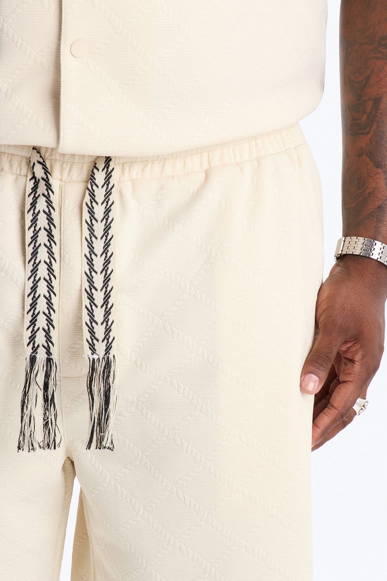Duke Relaxed Short - Cream