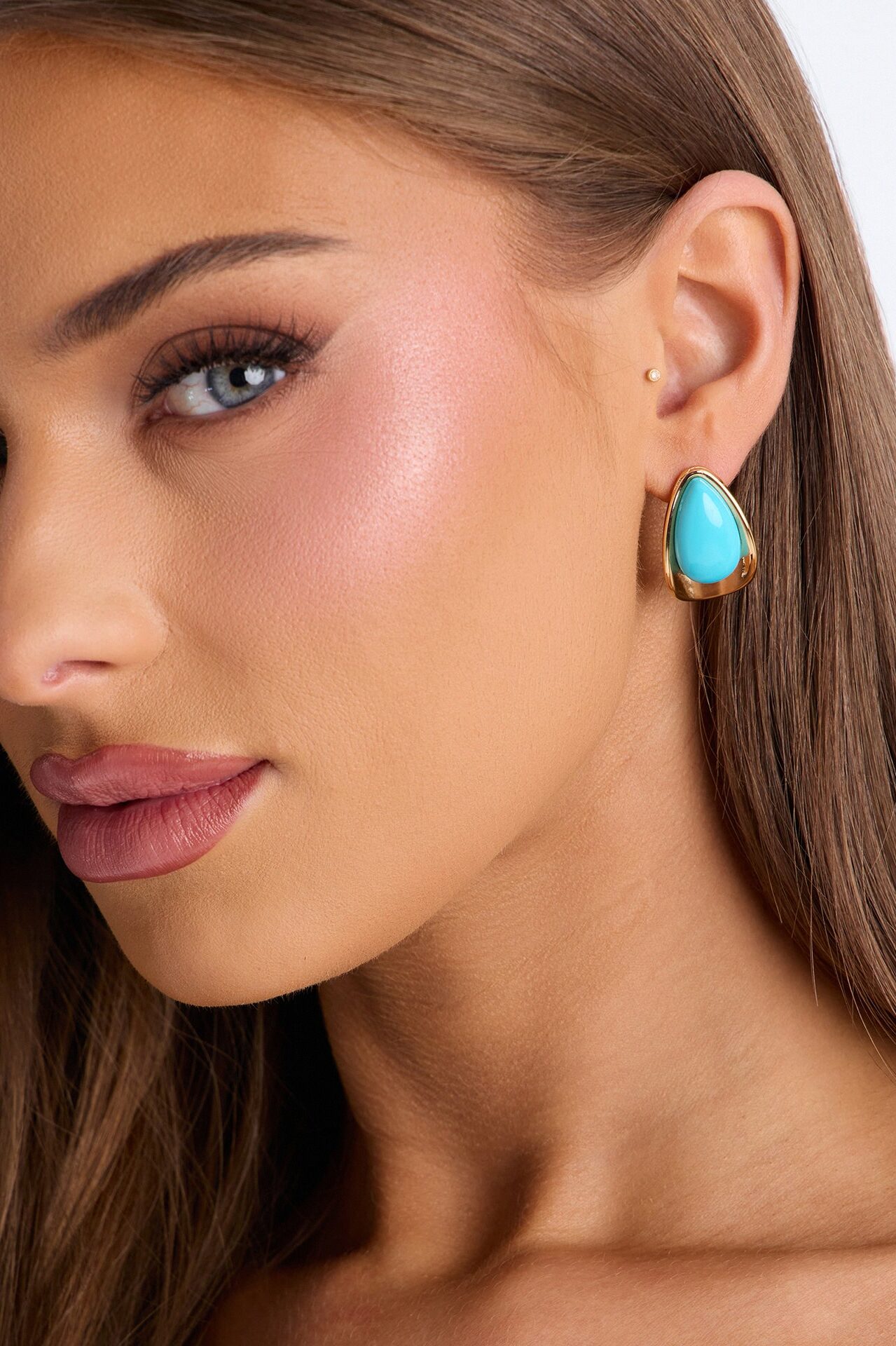 Boho Coast Getaway Earrings - Turquoise