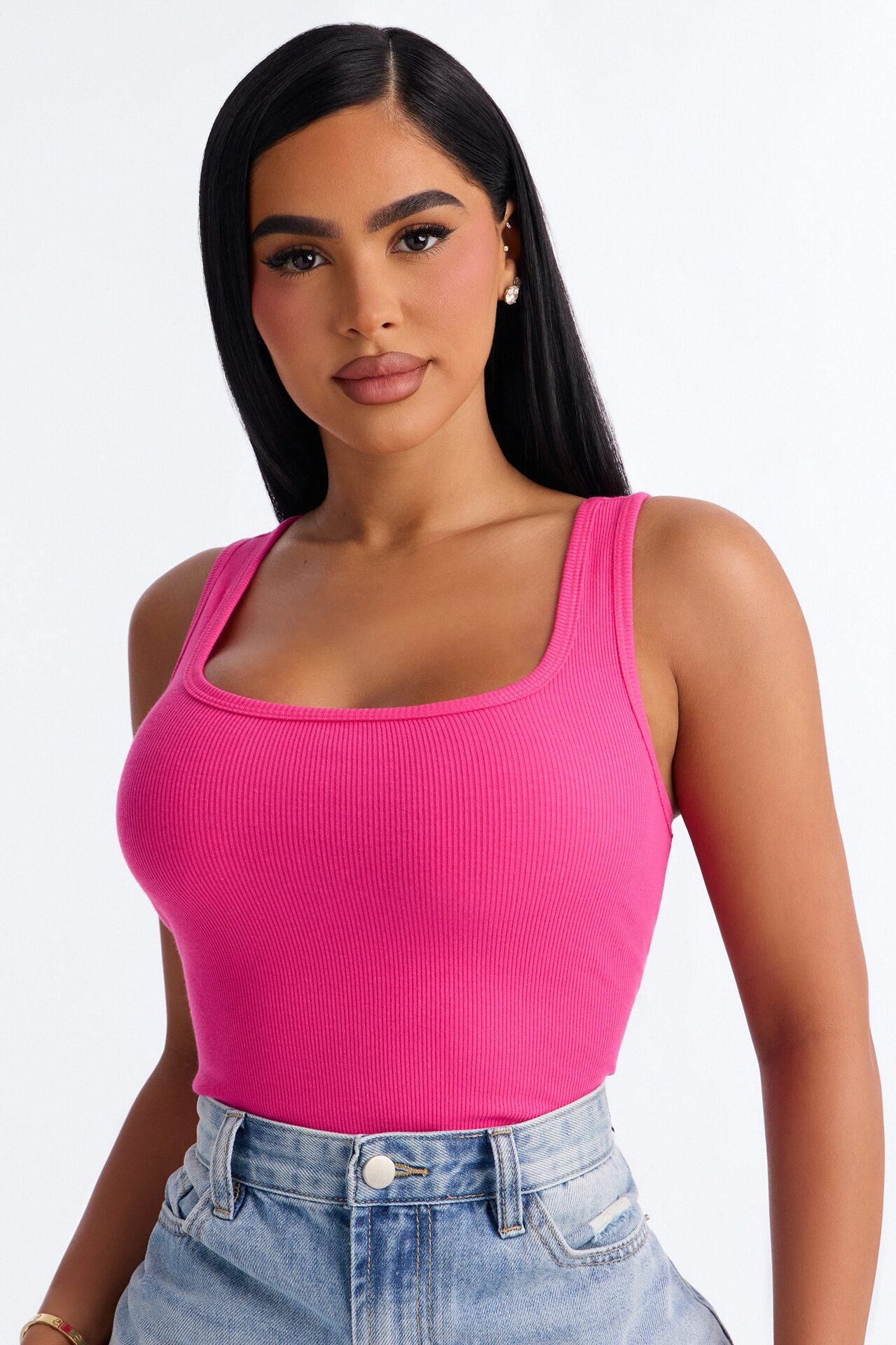 Keep It Classic Basic Tank Top - Fuchsia