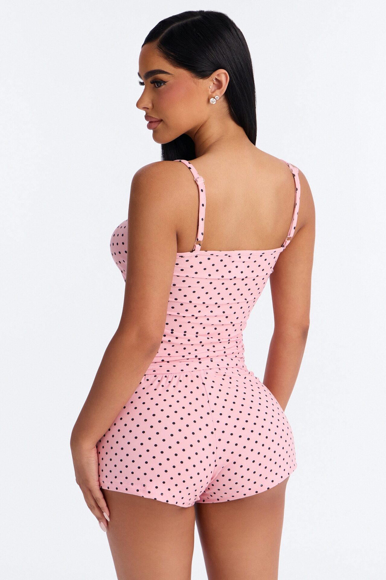Pillow Talk PJ Short Set - Pink/combo