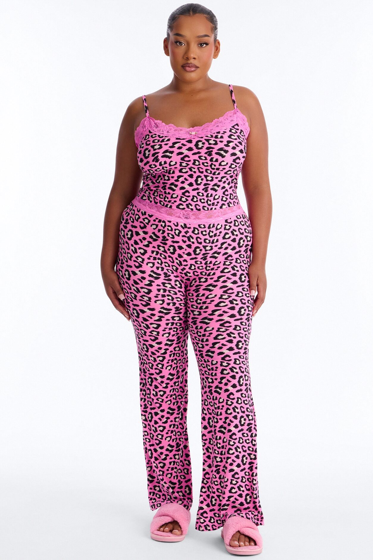 Perfect Catch PJ Pant Set - Pink/combo