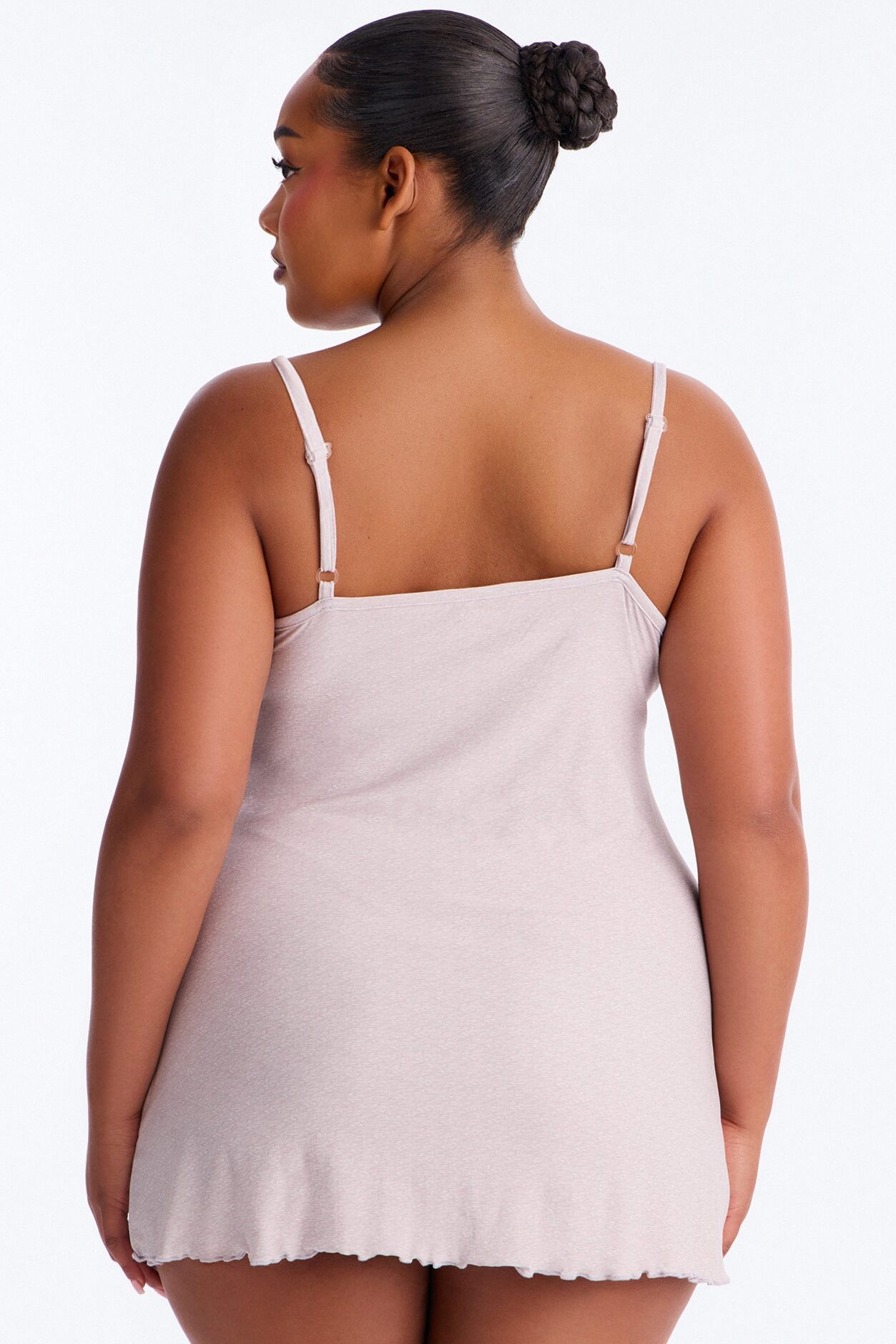 Cute But Sleepy PJ Sleep Dress - Heather Grey