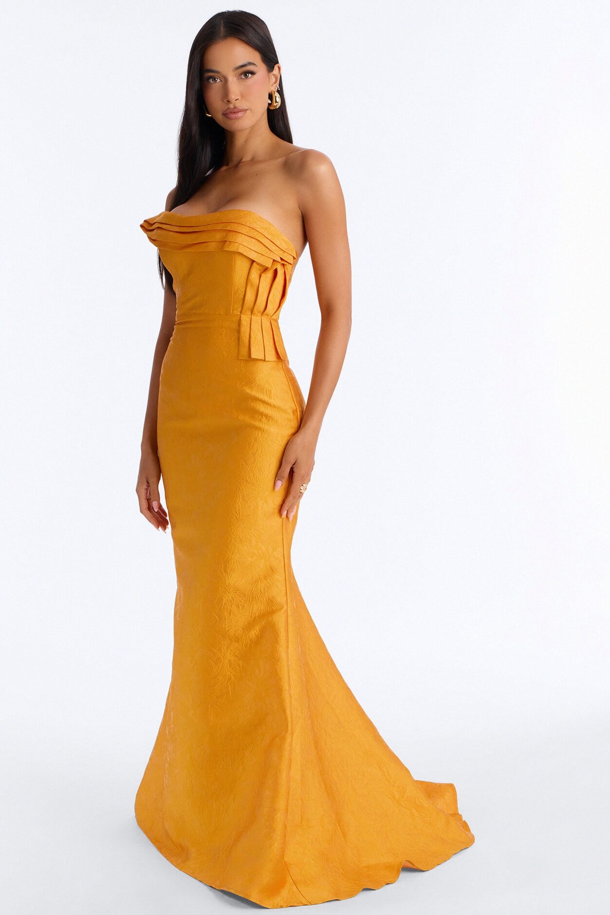 Making A Statement Gown - Orange