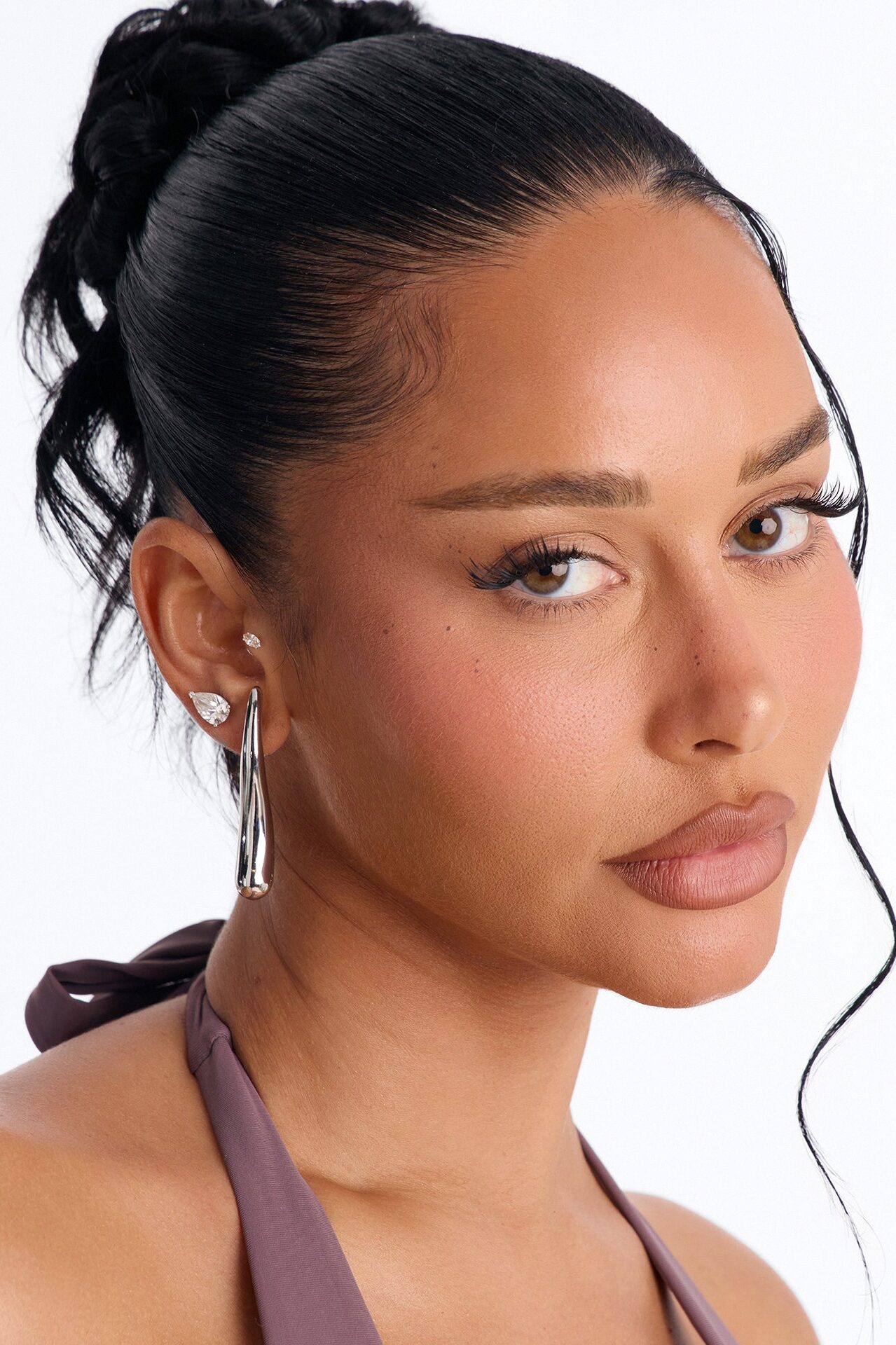 Just Go With It Earrings - Silver