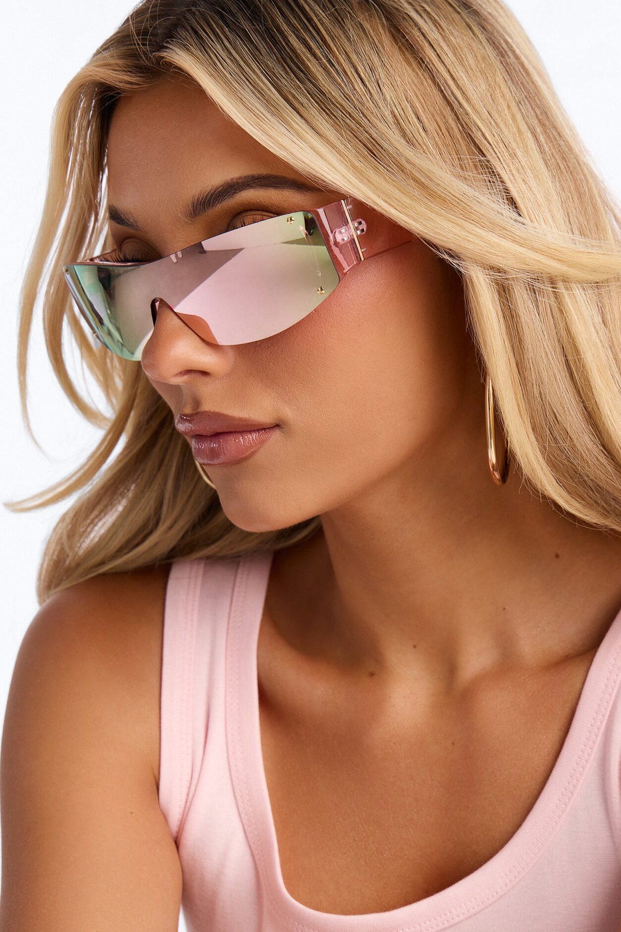 Back Stage Sunglasses - Pink/combo